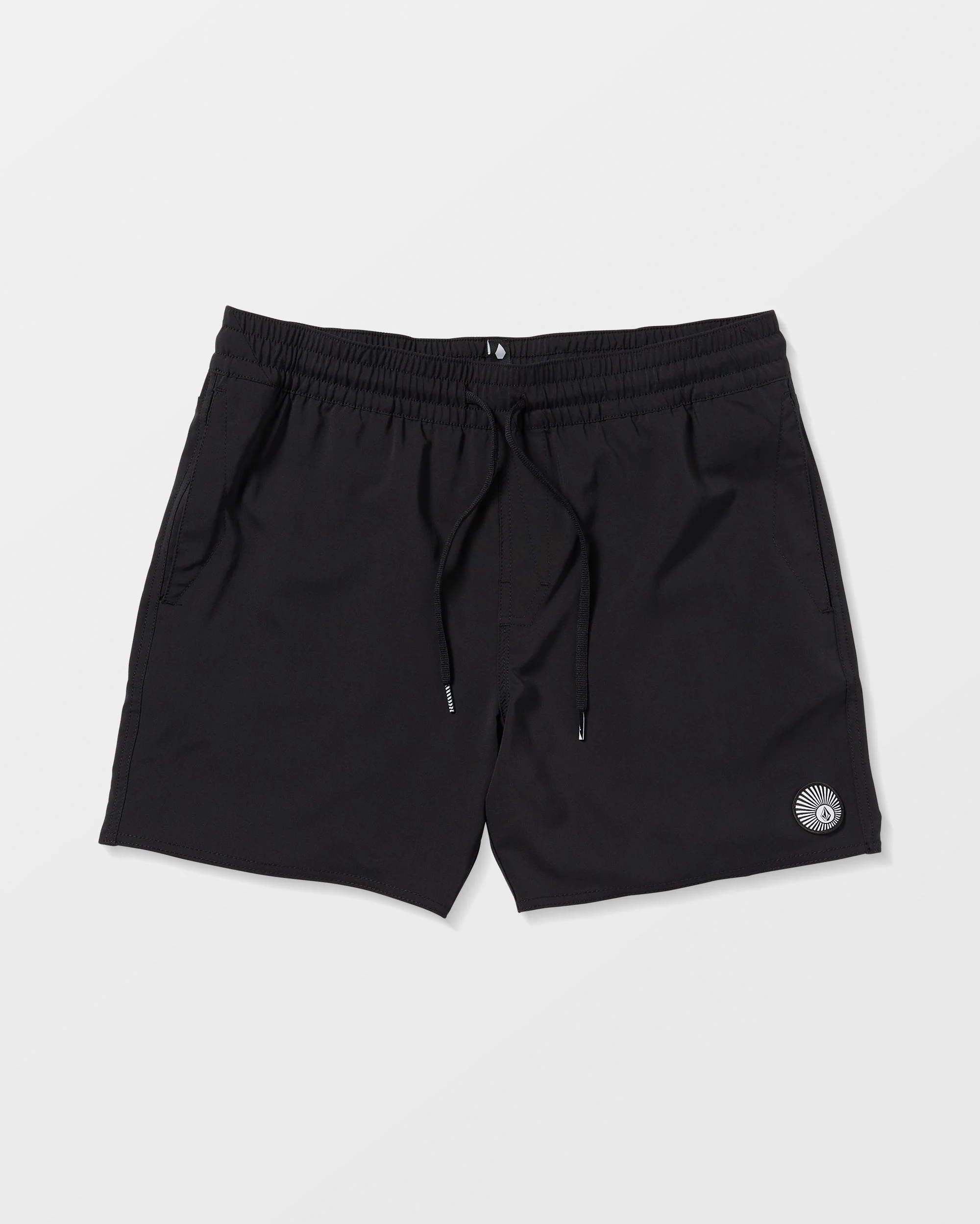 Boardshort Lido Solid Trunk 16" - Black - Image 7