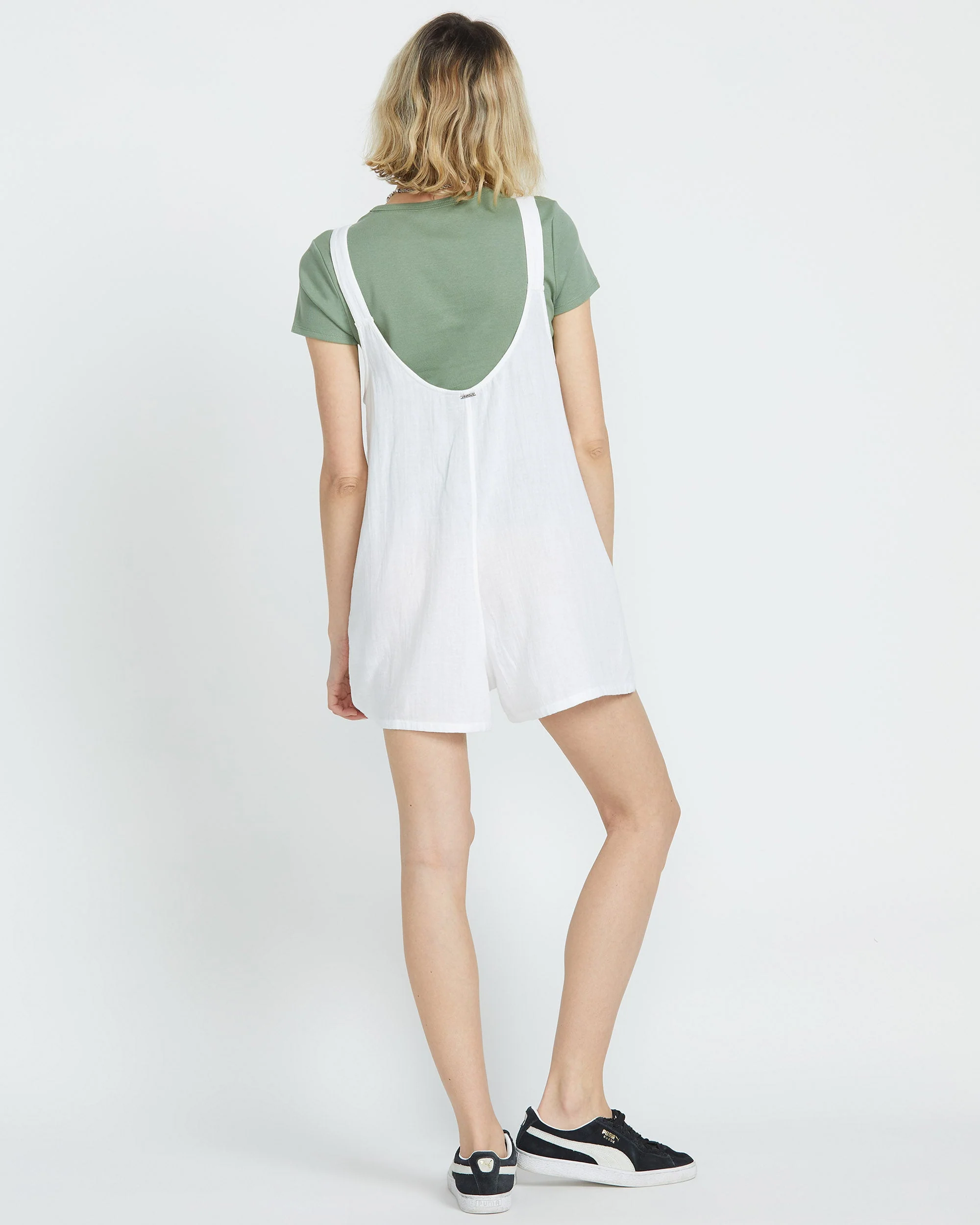 Combishort Lil Tie Strap - WHITE - Image 2