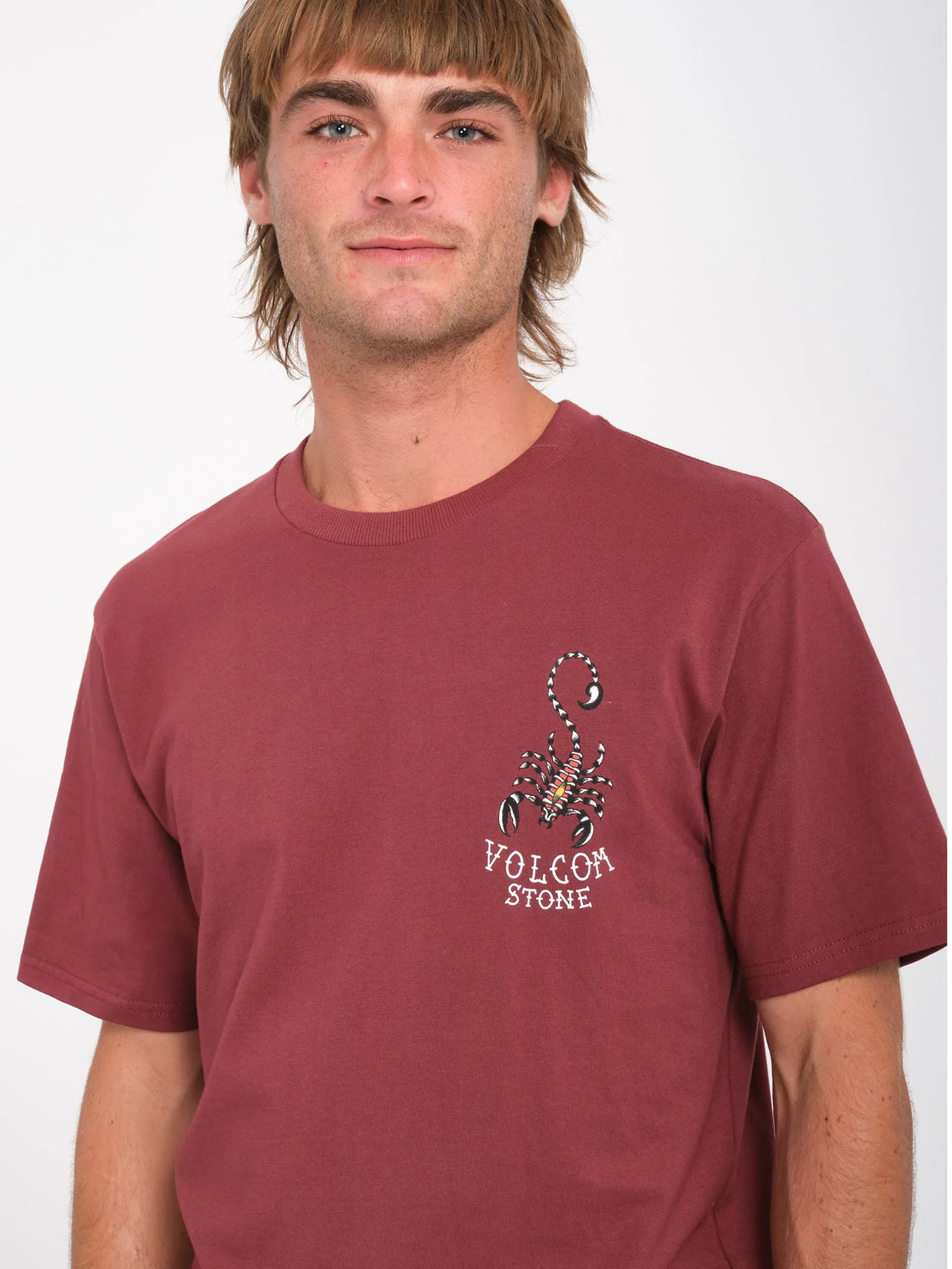 T-shirt Lintell - MERLOT - Image 3