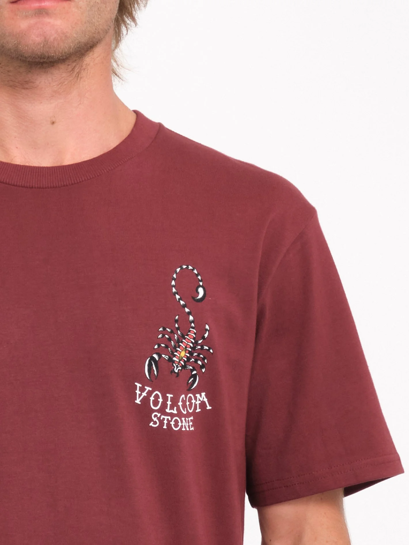 T-shirt Lintell - MERLOT - Image 5