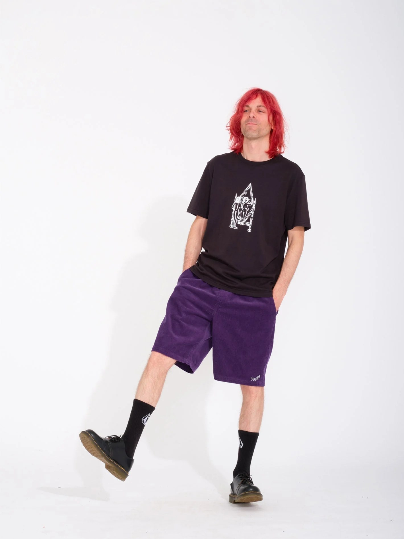 T-shirt Lintell Mirror - BLACK - Image 4