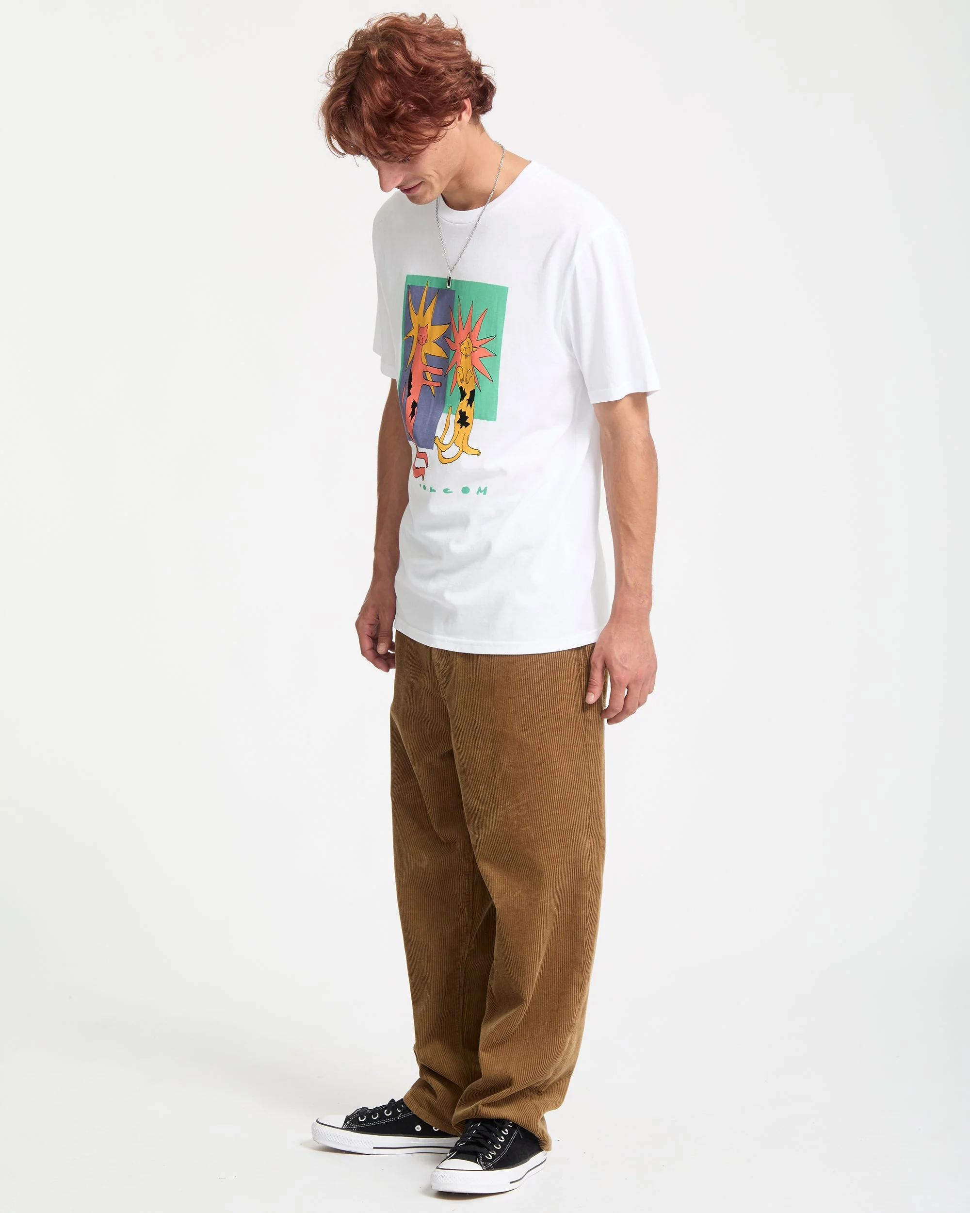 T-Shirt Longo Cats - White - Image 5