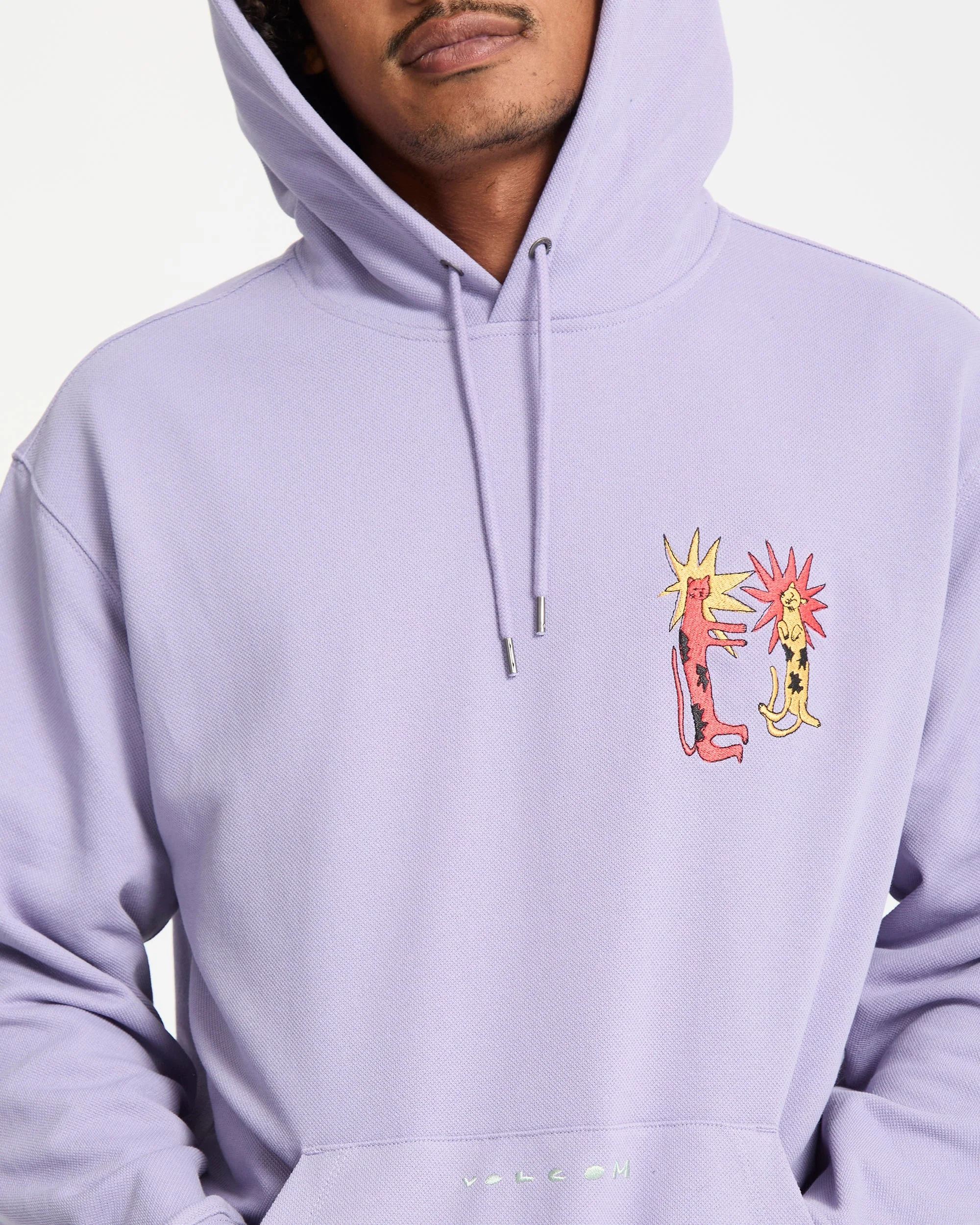 Sweat À Capuche Longo Cats - Purple Ash - Image 7
