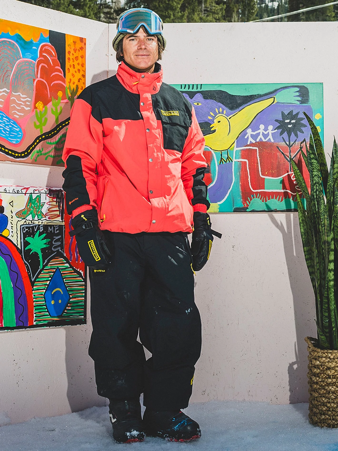 Veste Gore-Tex Longo - ORANGE - Image 3