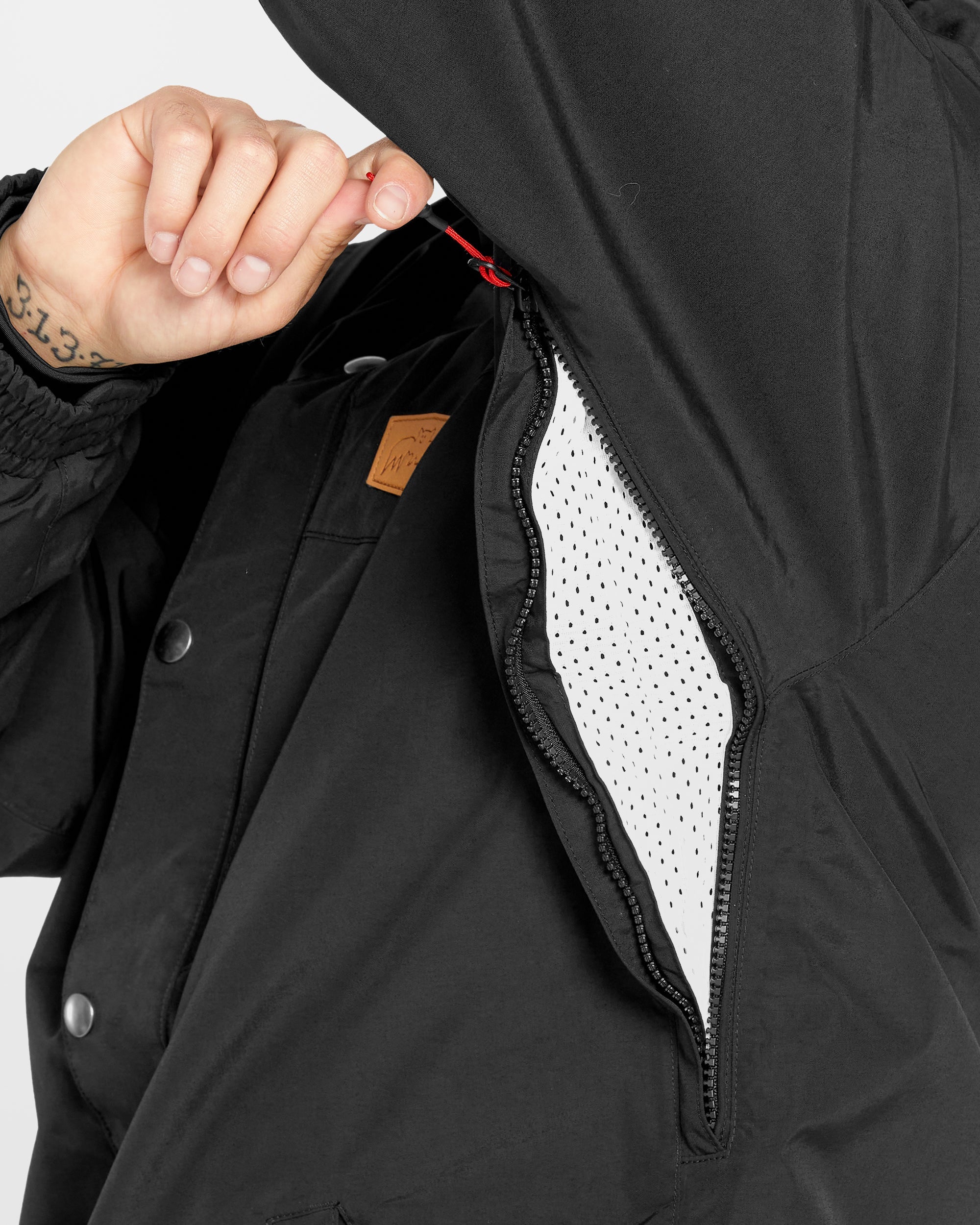 Veste Longo Gore-Tex - Black - Image 5