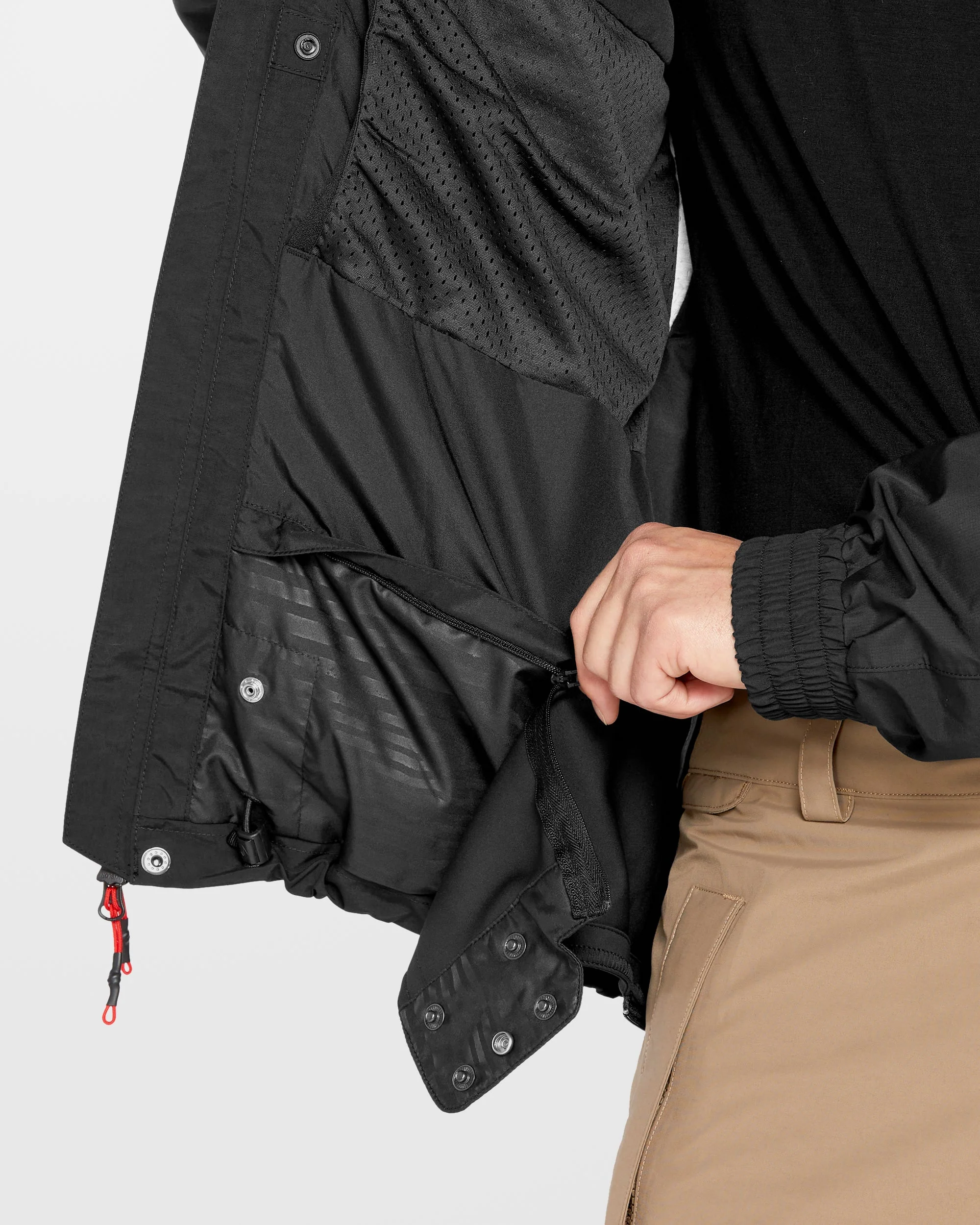 Veste Longo Gore-Tex - Black - Image 8