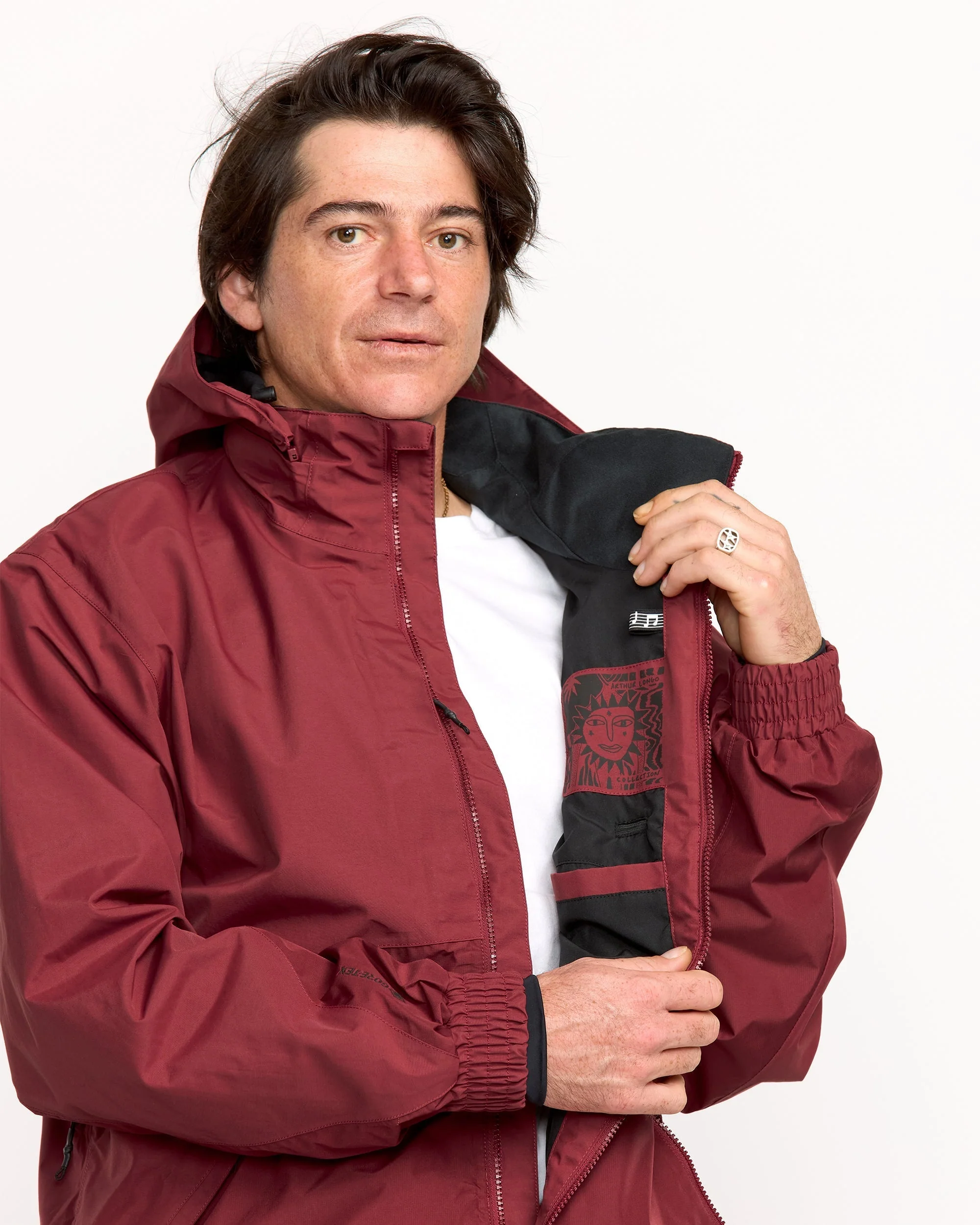 Veste Gore-Tex Longo - Burnt Red - Image 13