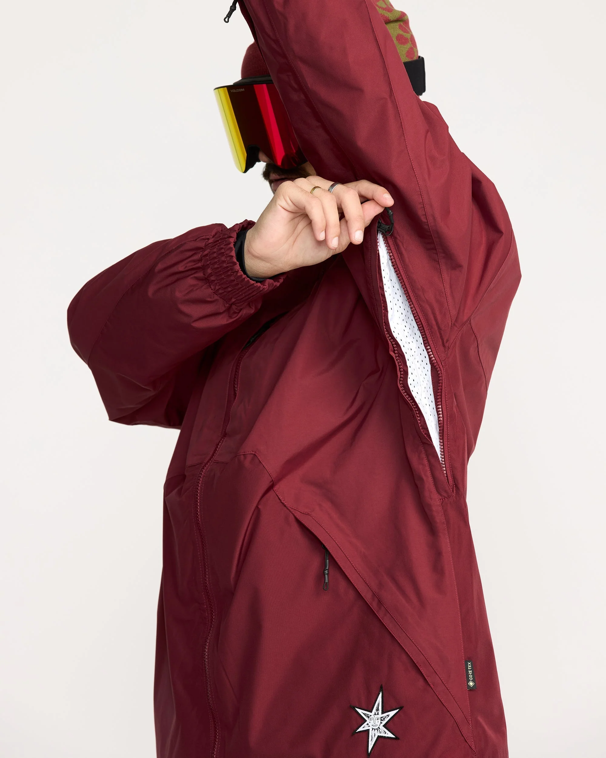 Veste Gore-Tex Longo - Burnt Red - Image 7