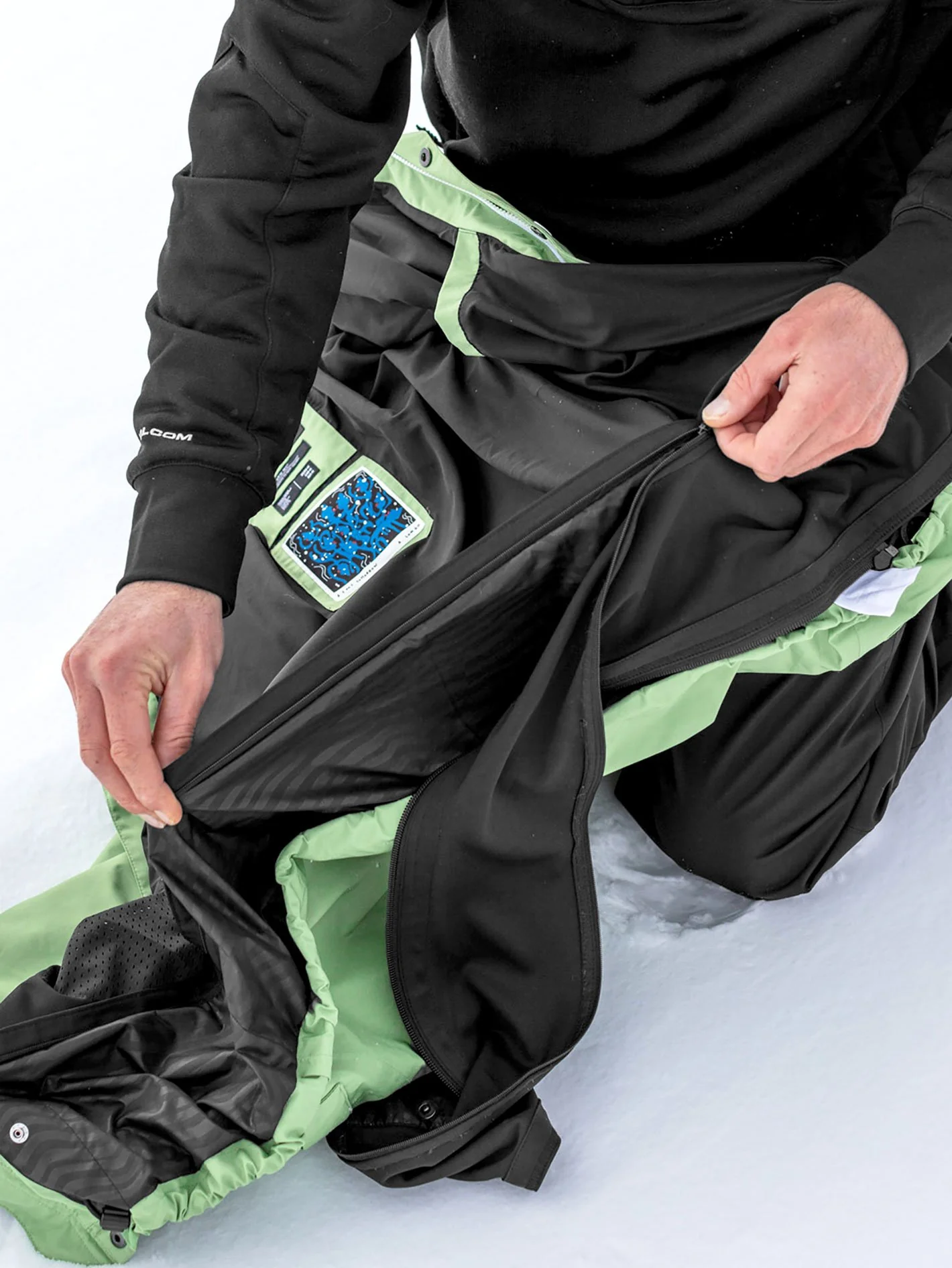 Veste de snow Longo Gore-Tex - JADE - Image 5