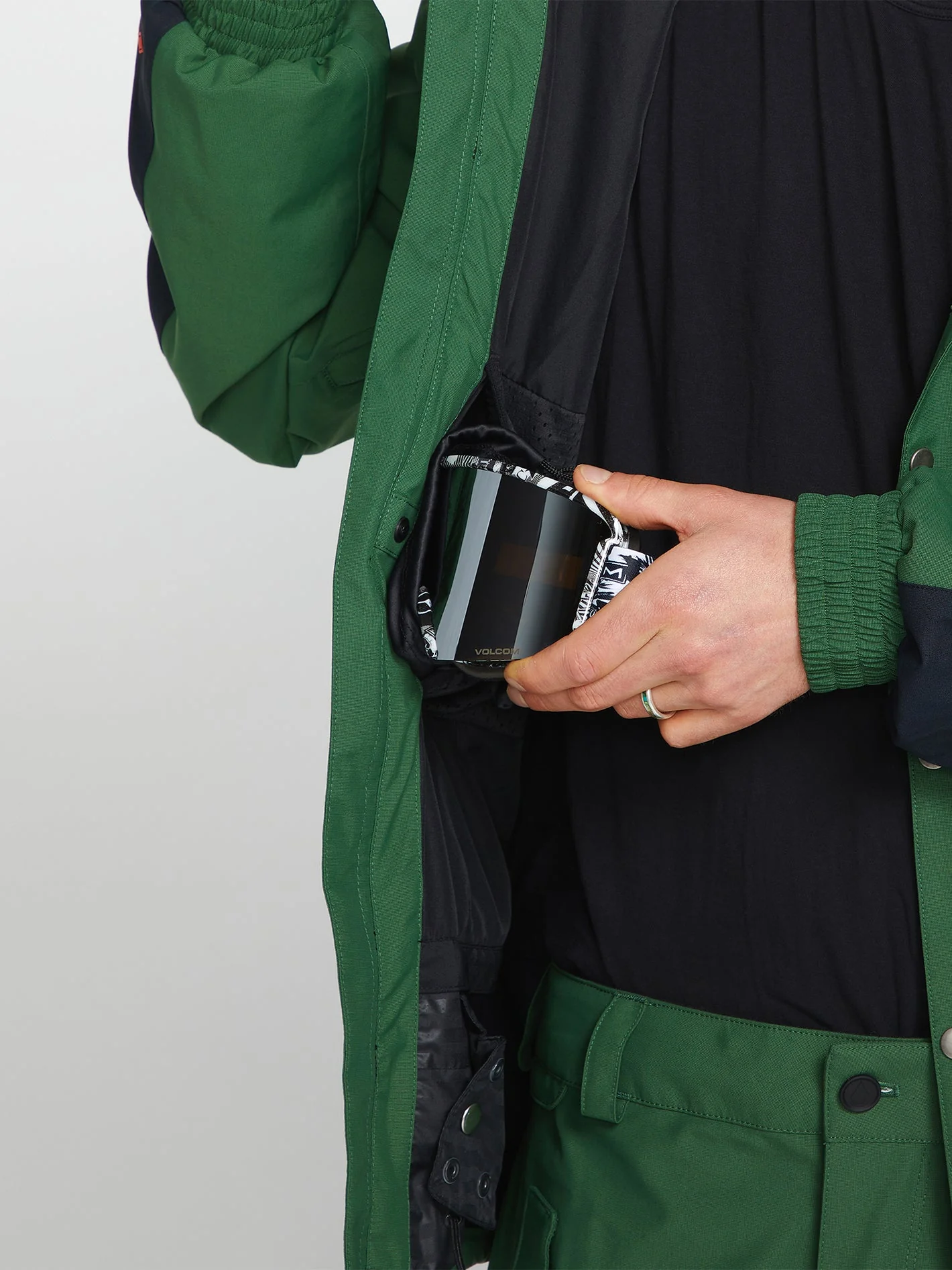 Veste de snow Longo Gore-Tex - Military - Image 19