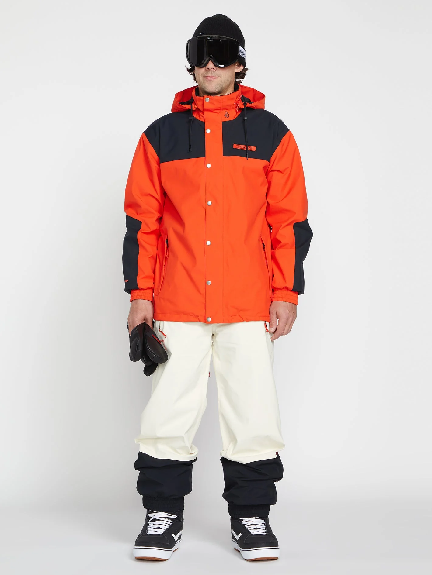 Veste de snow Longo Gore-Tex - Orange Shock - Image 6