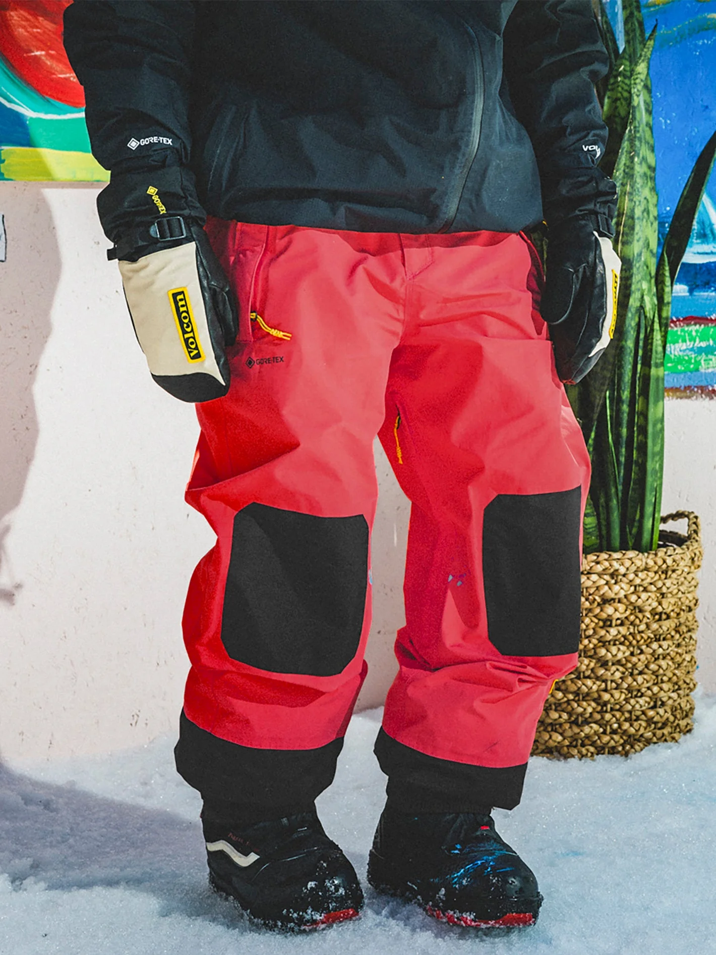 Pantalon Gore-Tex Longo - ORANGE - Image 6