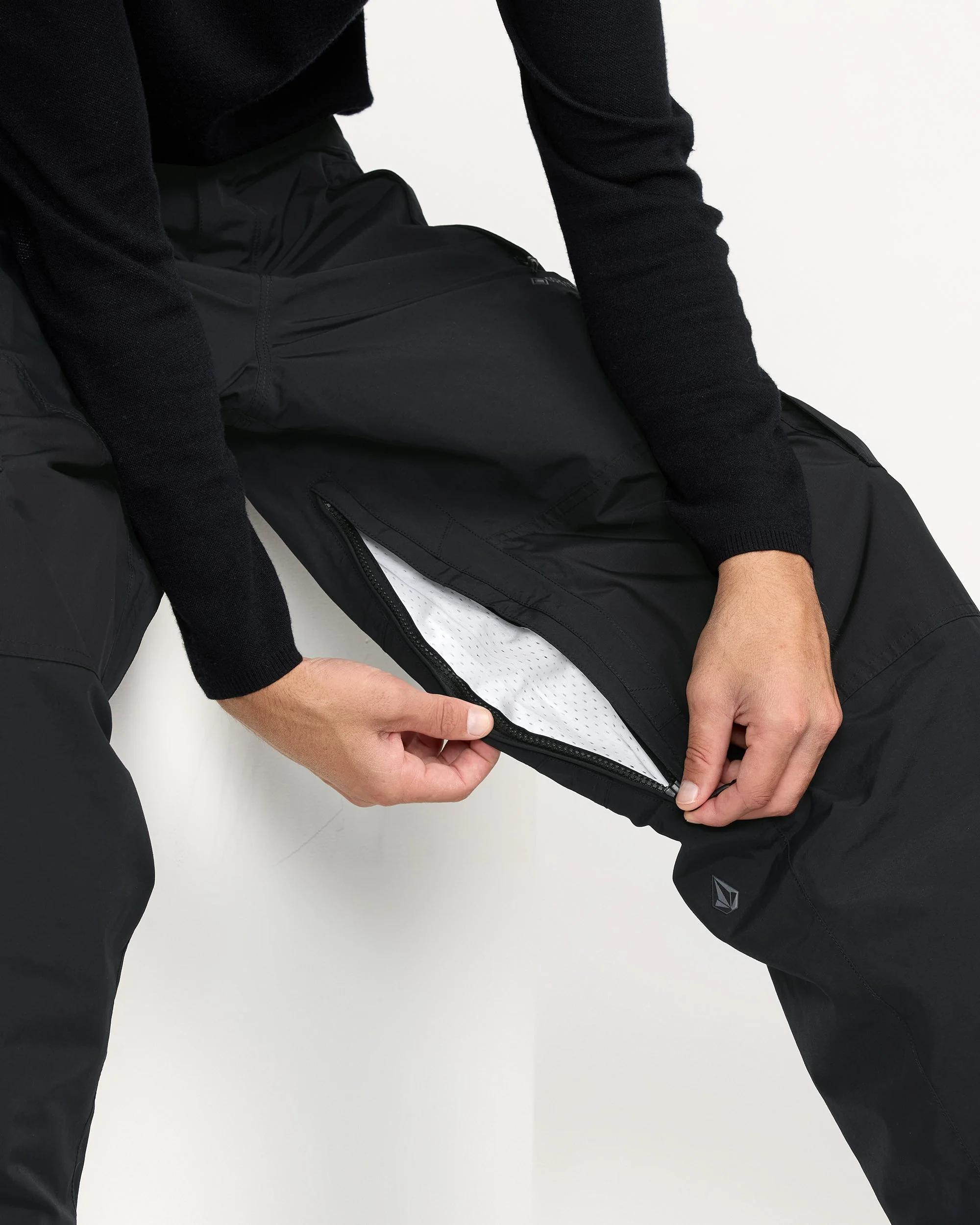 Pantalon Gore-Tex Longo - Black - Image 6
