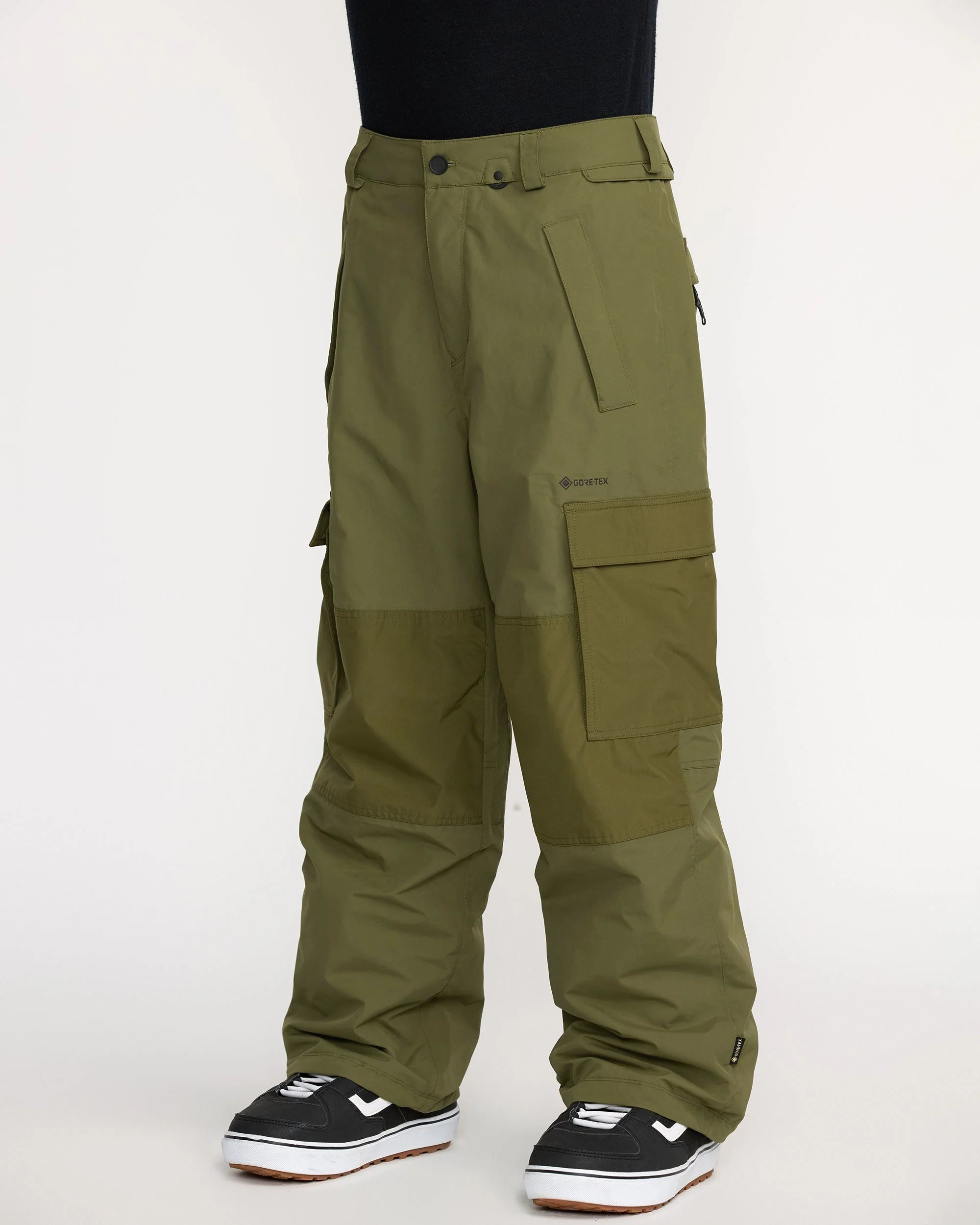 Pantalon Gore-Tex Longo - Dark Olive - Image 10