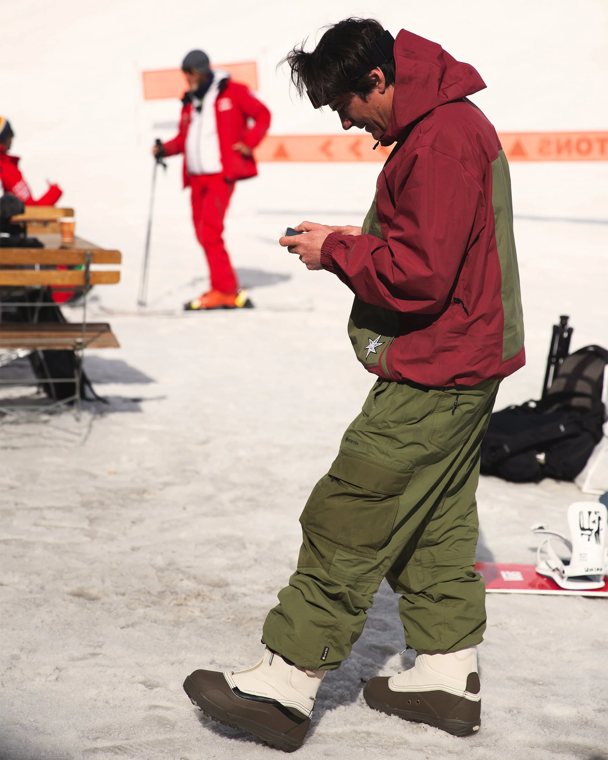 Pantalon Gore-Tex Longo - Dark Olive - Image 11