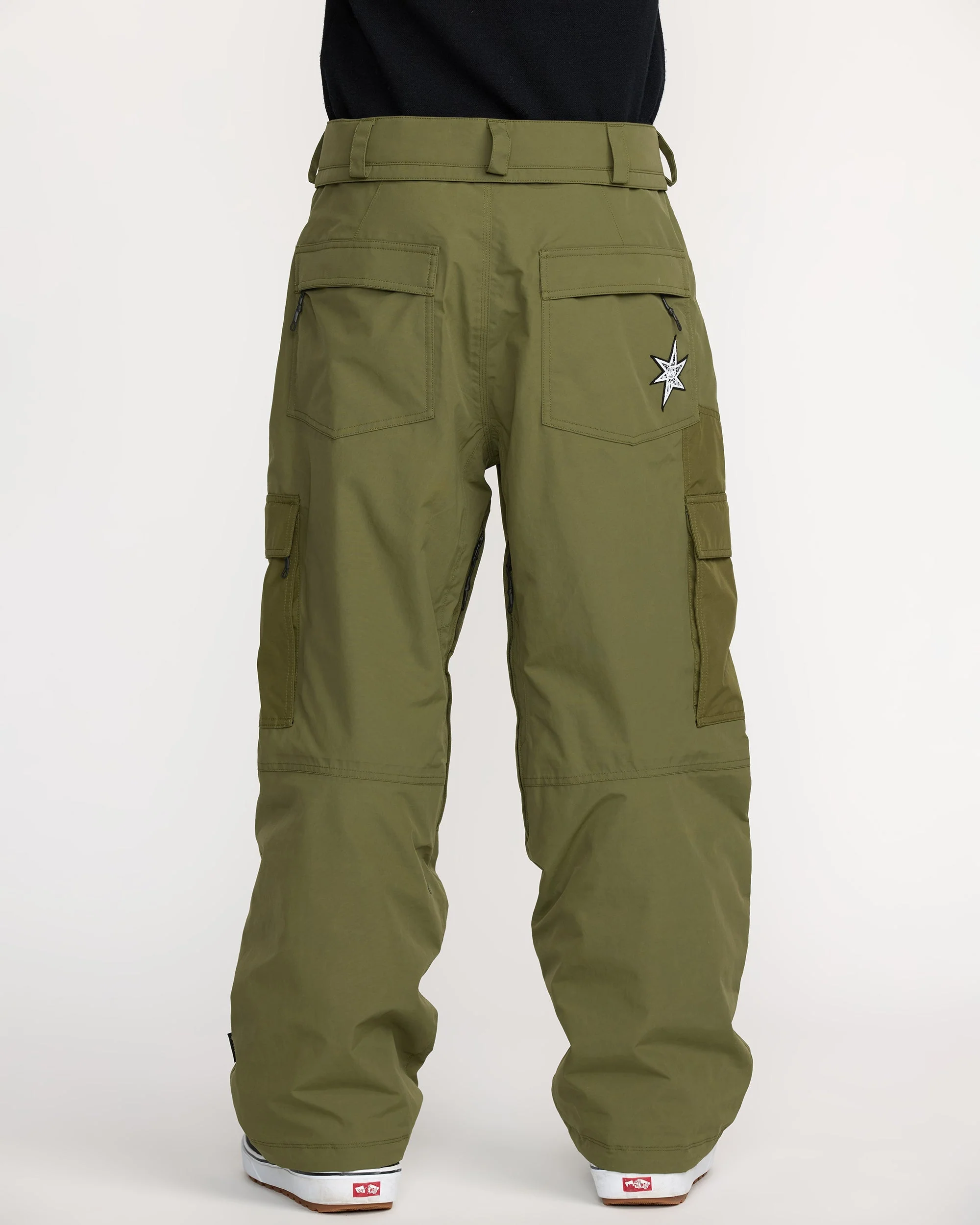 Pantalon Gore-Tex Longo - Dark Olive - Image 3