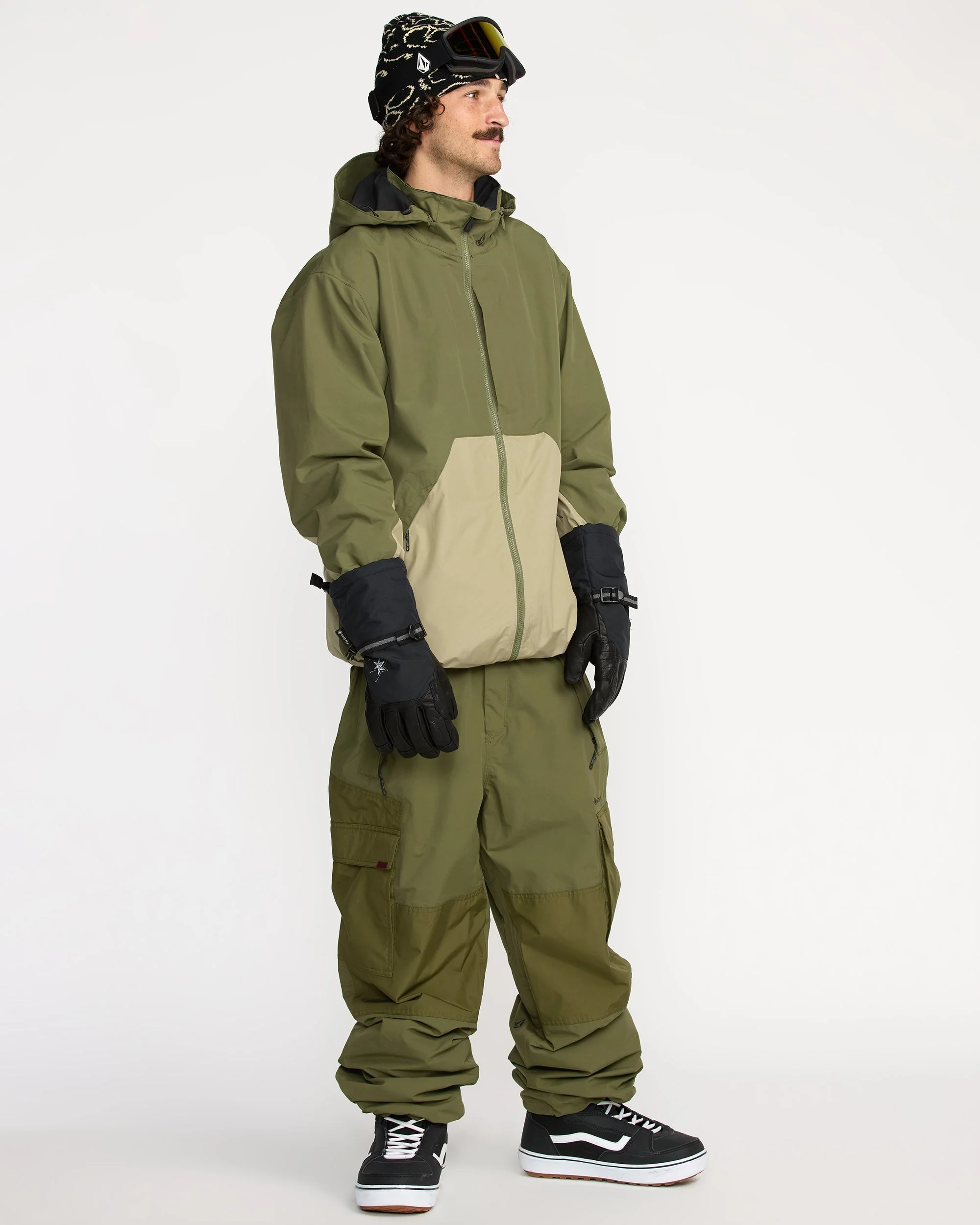 Pantalon Gore-Tex Longo - Dark Olive - Image 4
