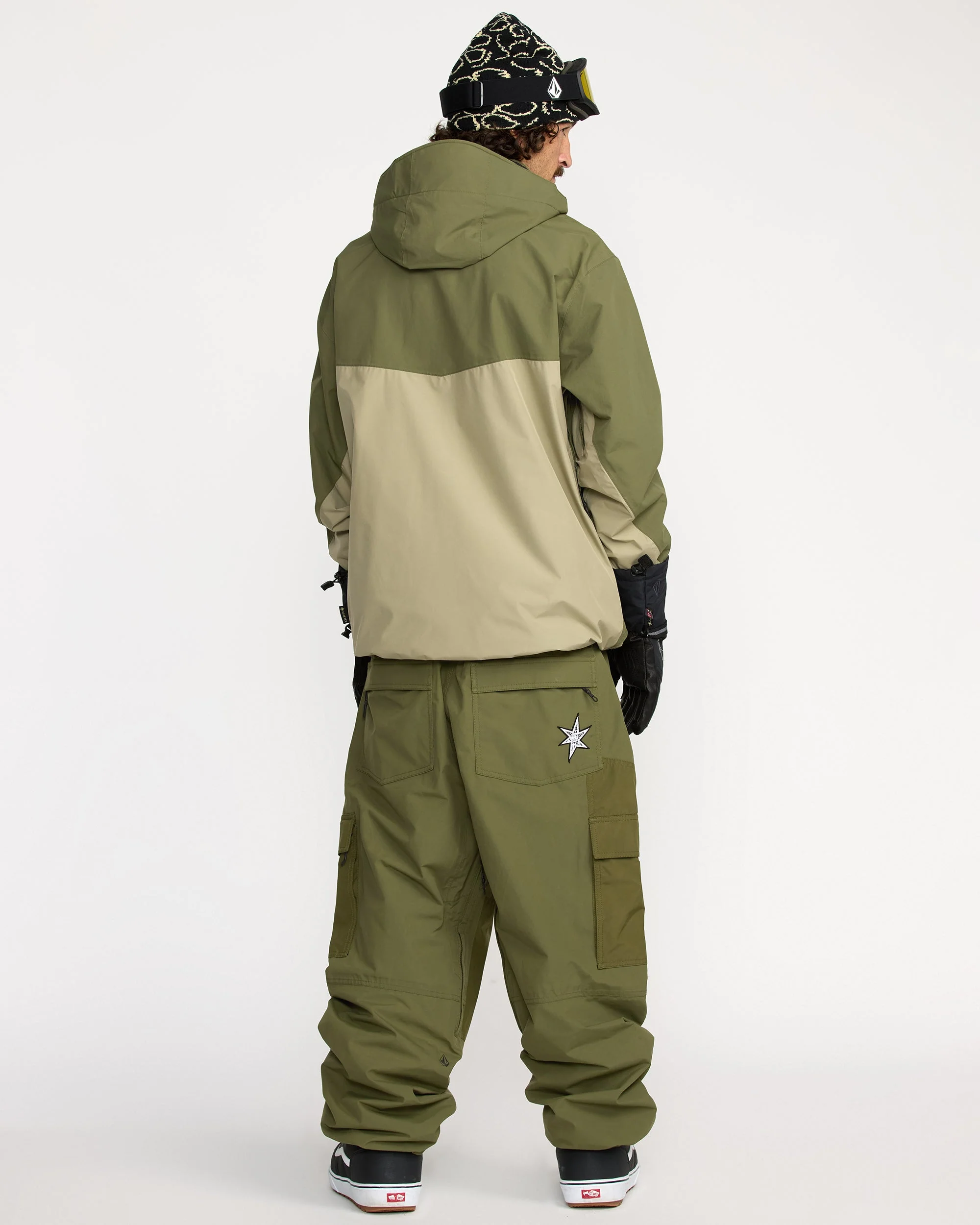 Pantalon Gore-Tex Longo - Dark Olive - Image 5