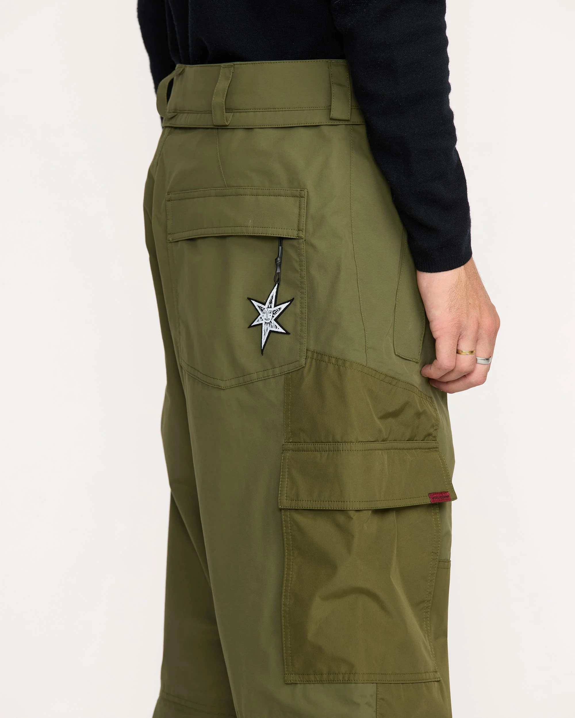 Pantalon Gore-Tex Longo - Dark Olive - Image 6
