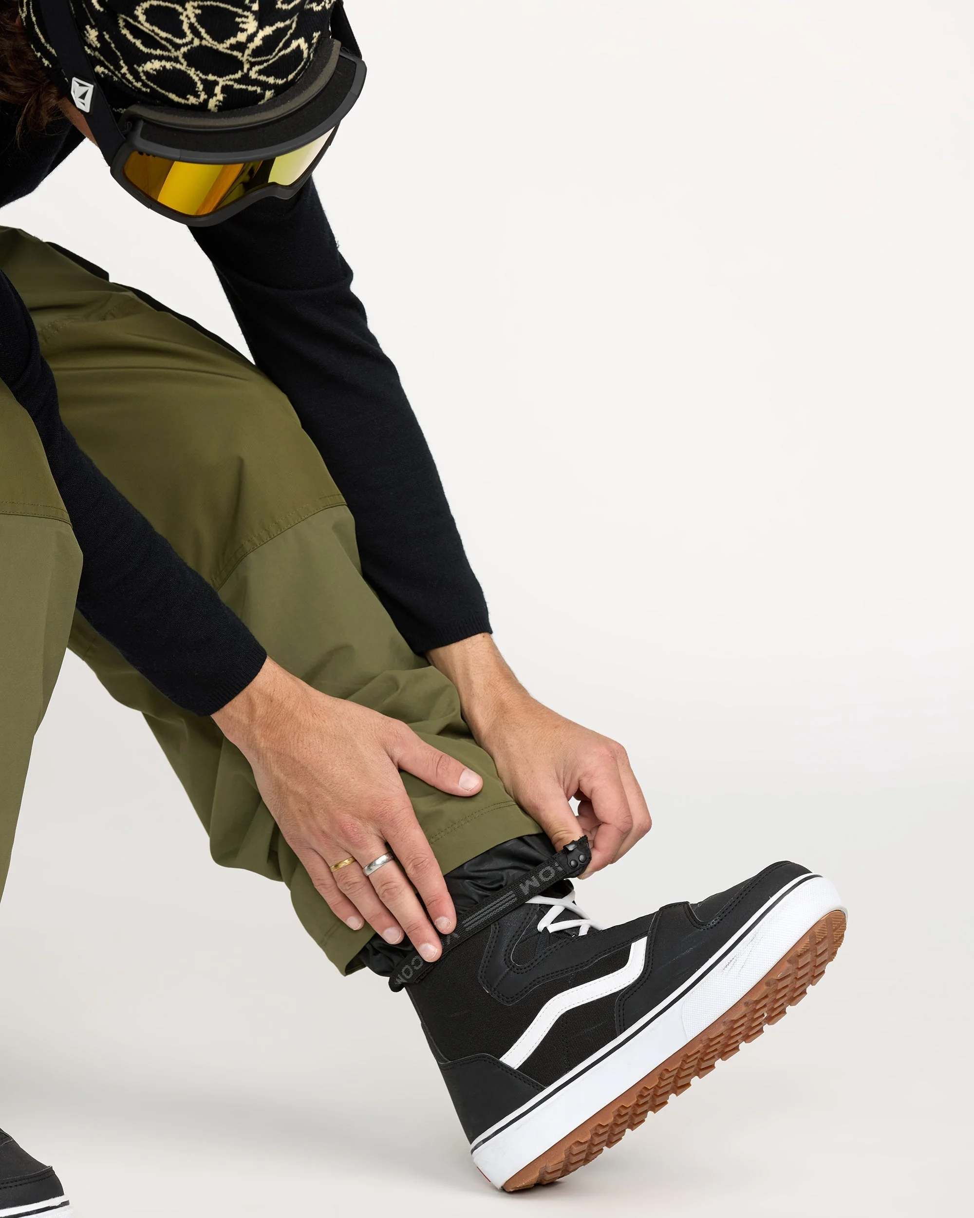 Pantalon Gore-Tex Longo - Dark Olive - Image 8
