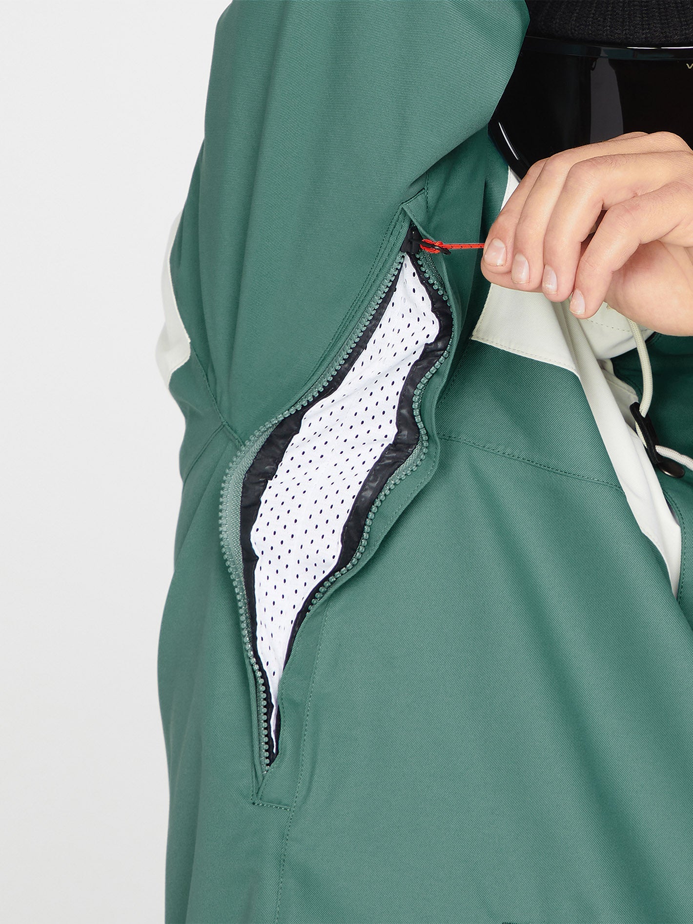 Veste de snow Longo Pullover - Sage - Image 7