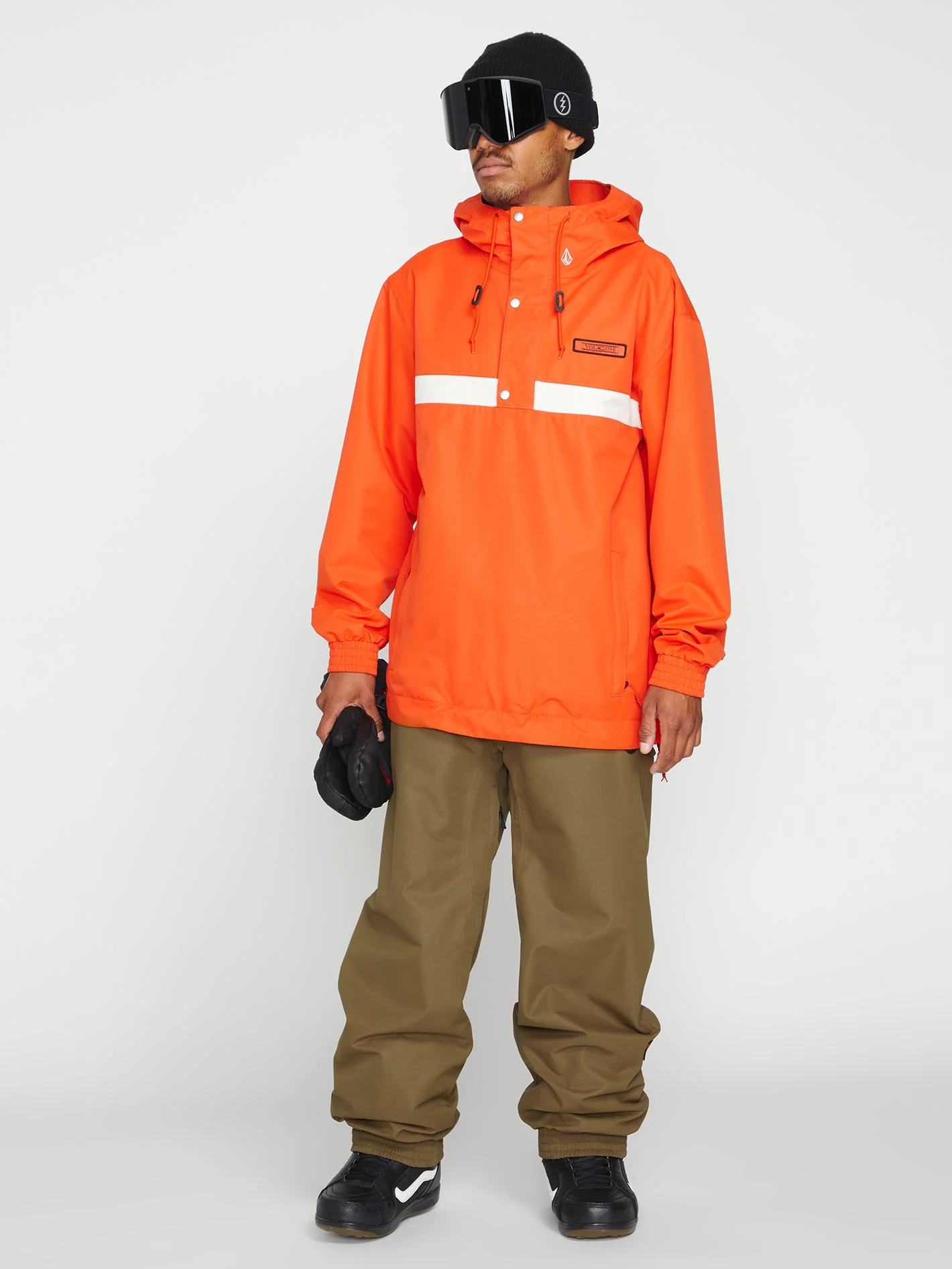 Veste de snow Longo Pullover - Orange Shock - Image 4