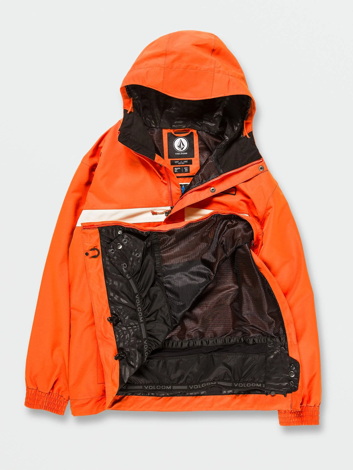Veste de snow Longo Pullover - Orange Shock - Image 8