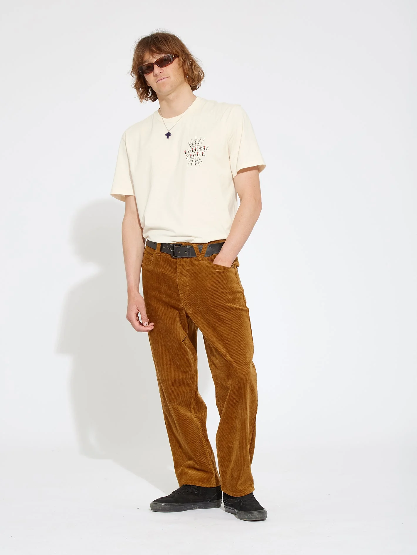 Pantalon Lurking About Corduroy - RUBBER - Image 8