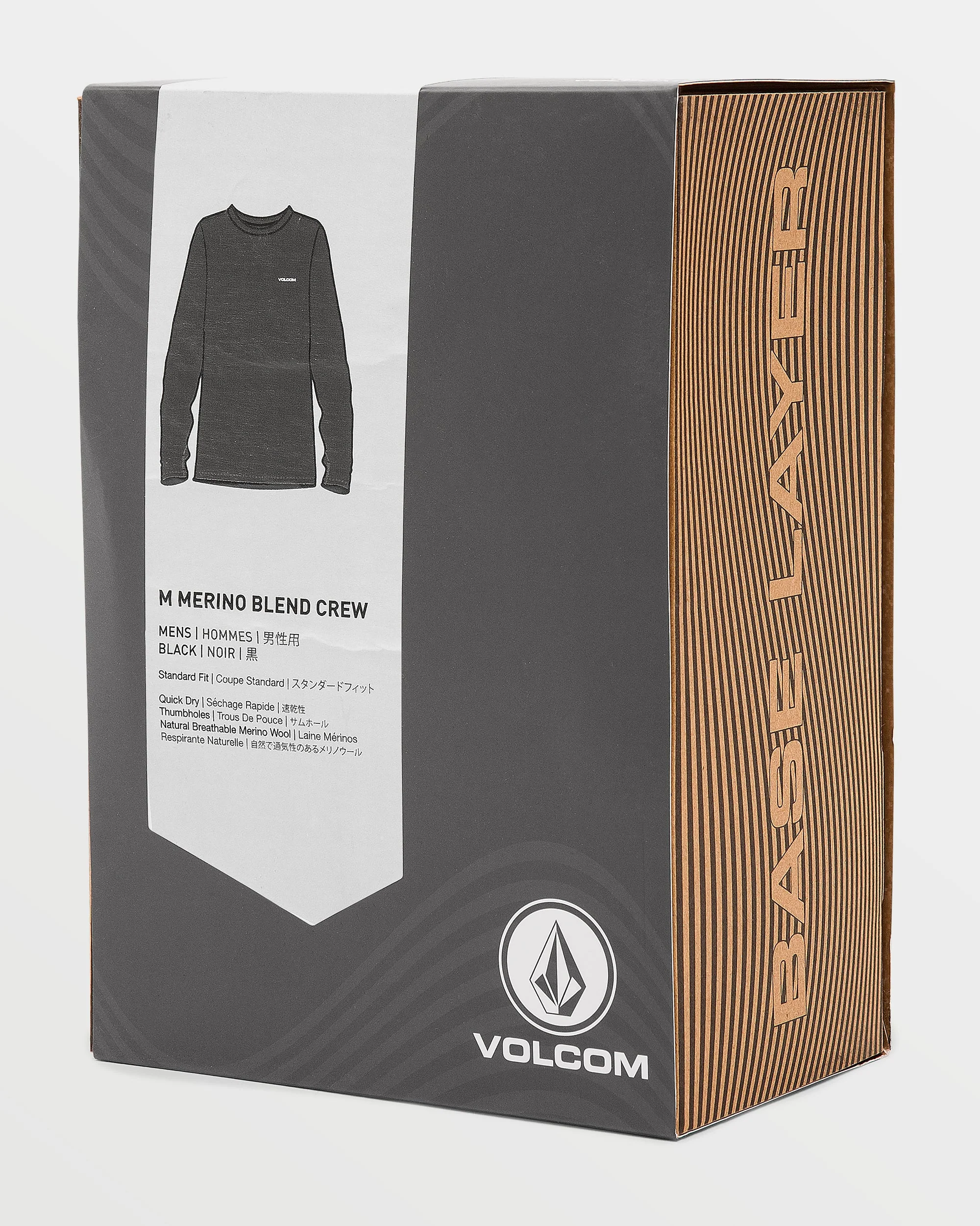 T-shirt première couche M Merino Blend - Black - Image 3