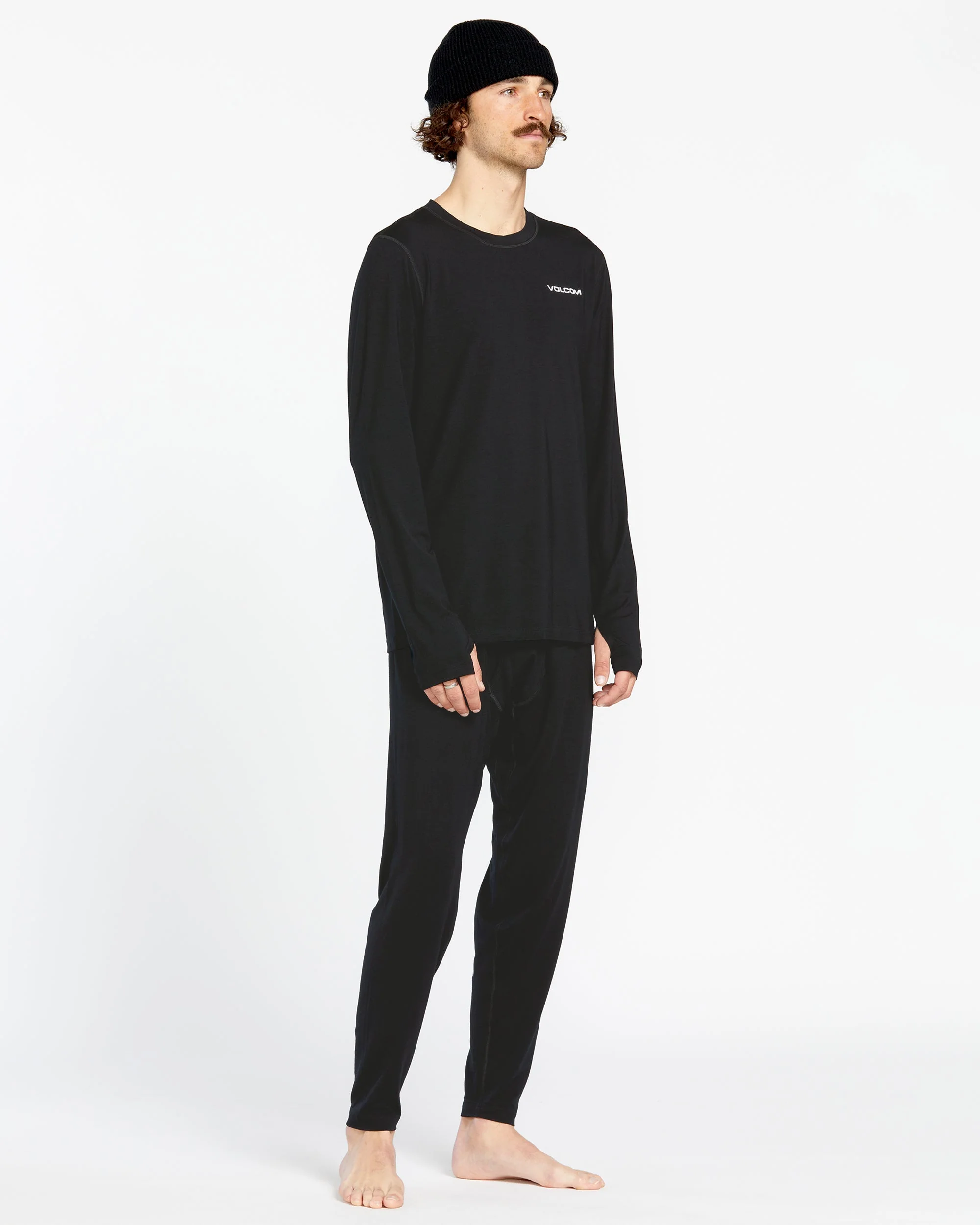 Pantalon première couche M Merino Blend - Black - Image 6
