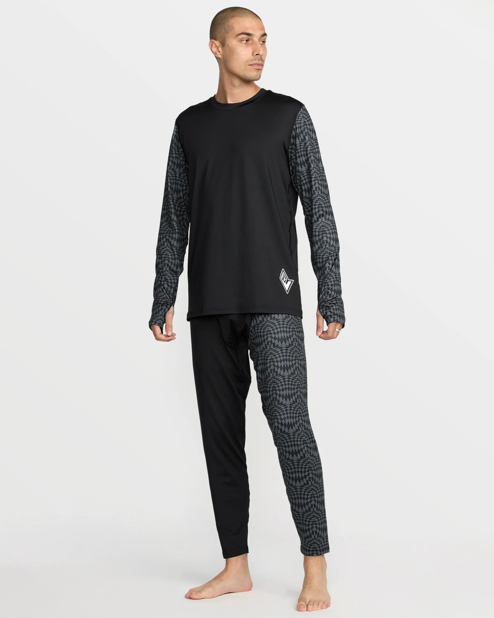 T-shirt première couche M V-Science - Black/Charcoal - Image 3