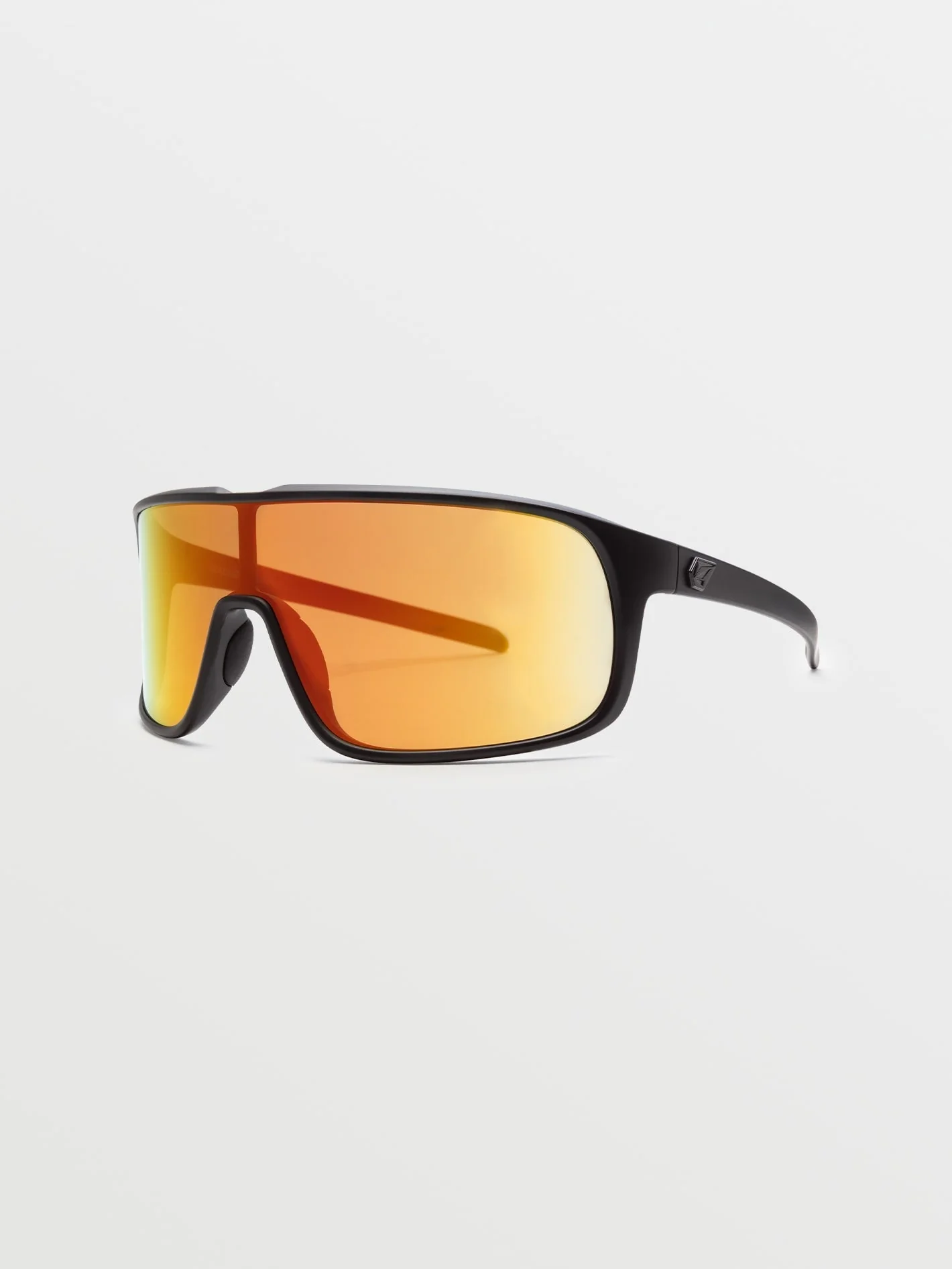 Lunettes de soleil Macho BLACK mat (Verres gris rouge) - GRAY RED CHROME