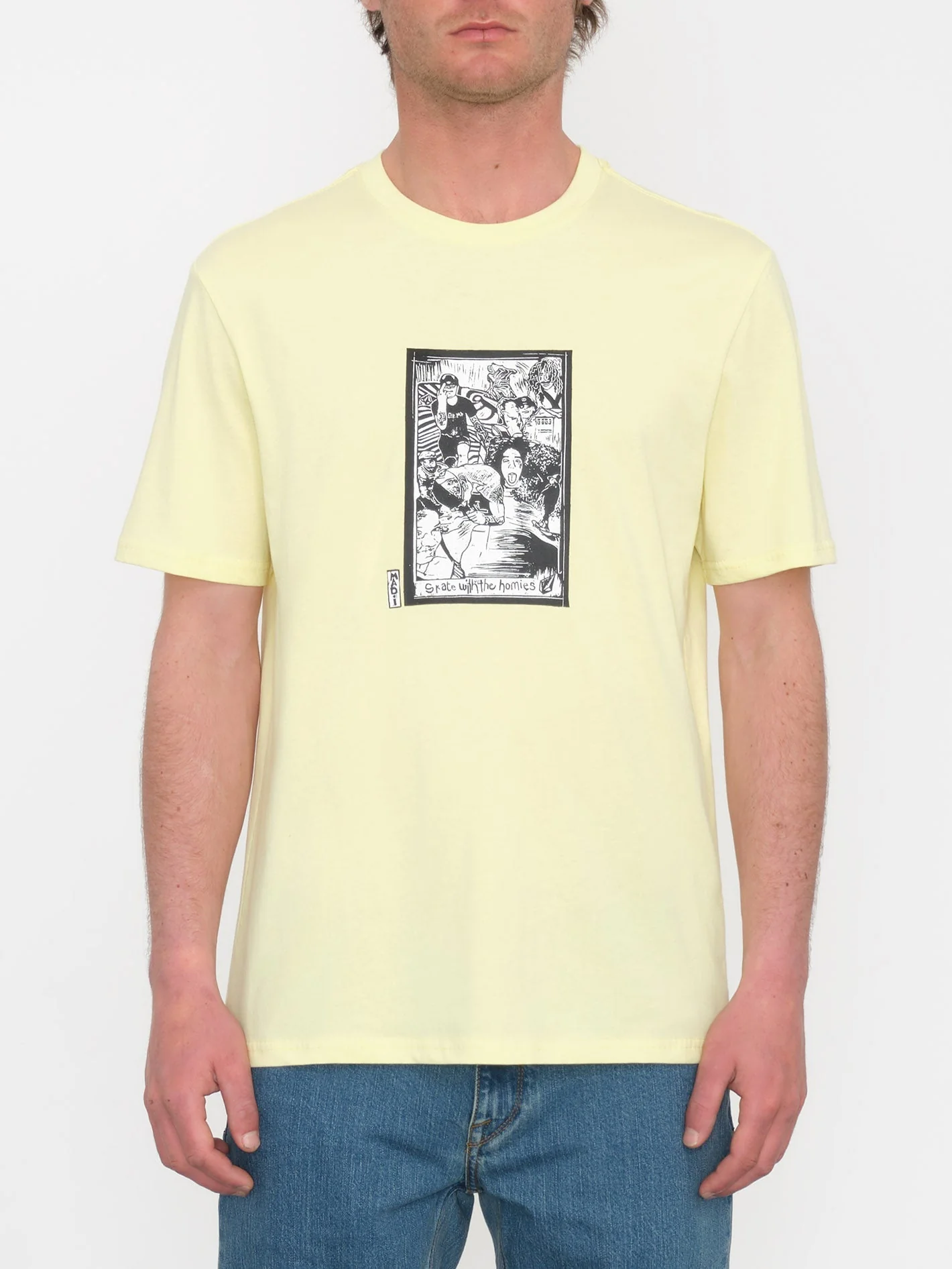 T-shirt Maditi - AURA YELLOW