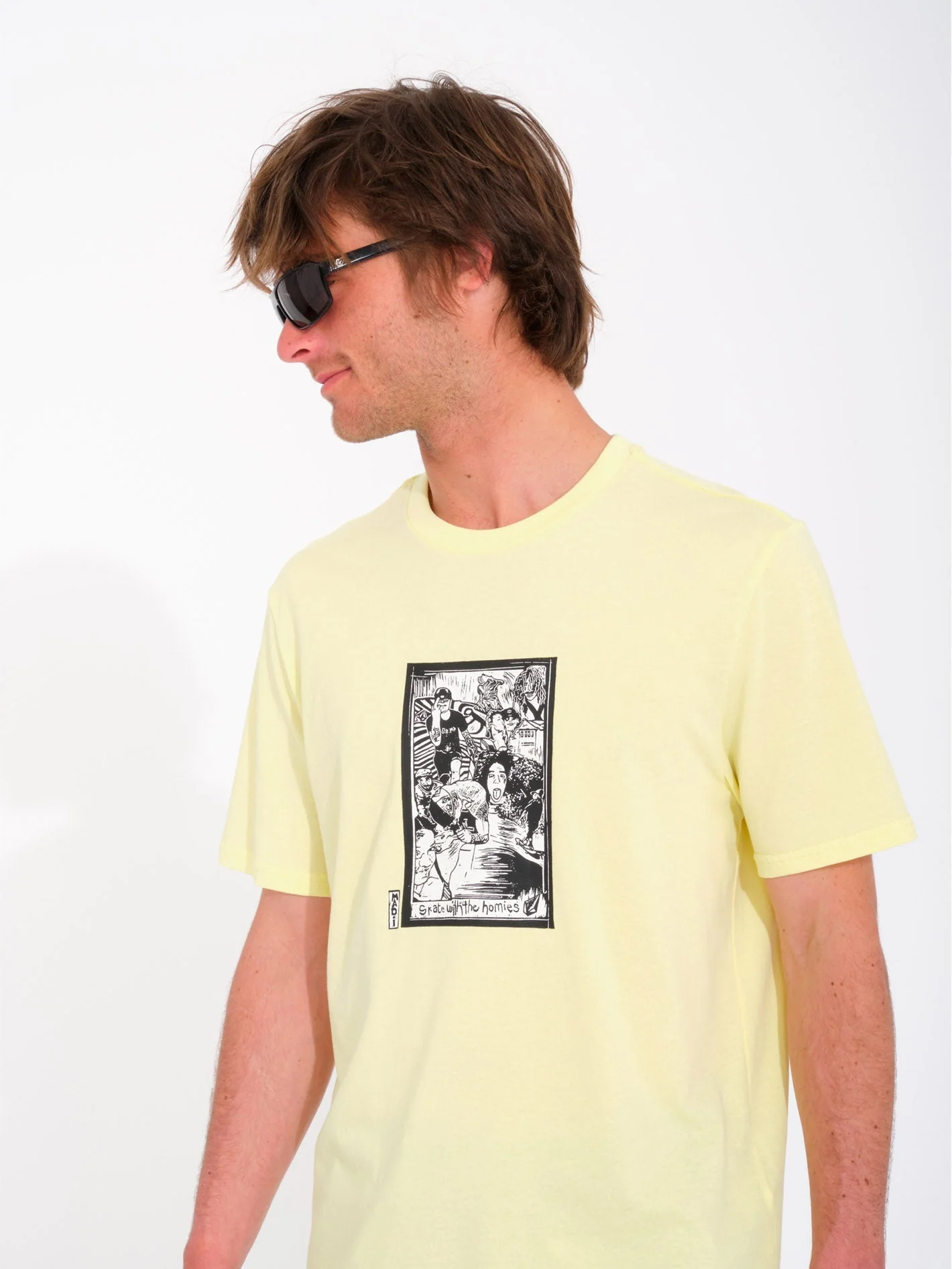 T-shirt Maditi - AURA YELLOW - Image 4