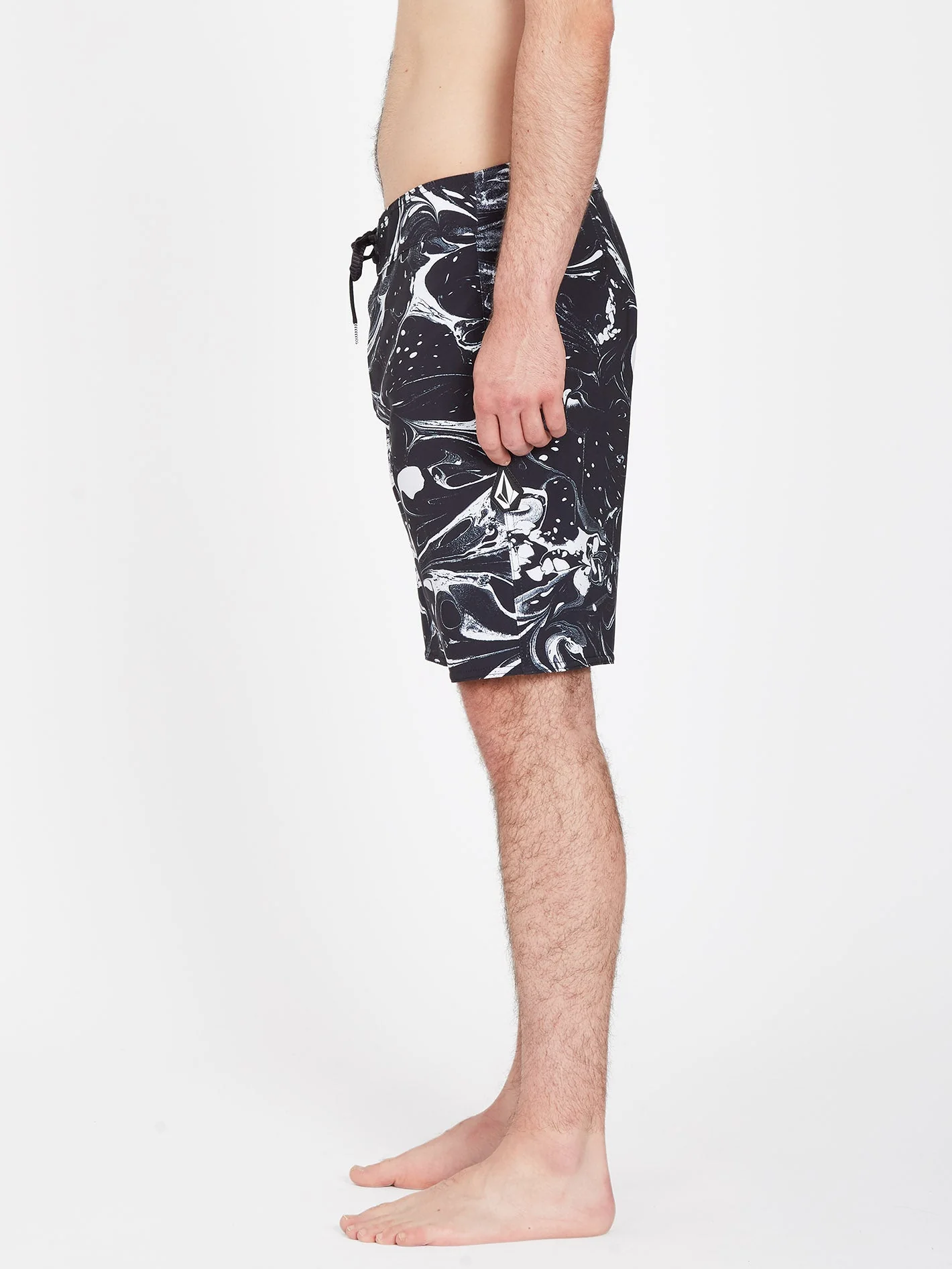 Boardshort Marble Mod 19" - BLACK - Image 5