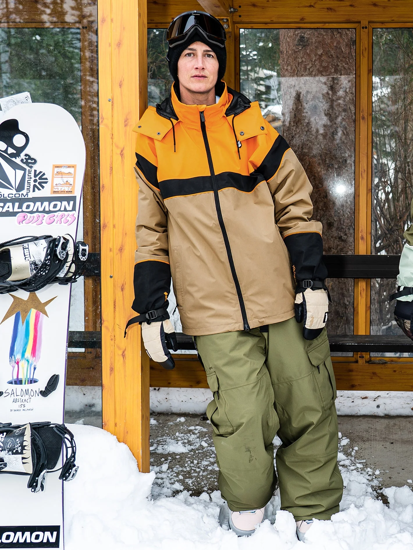 Veste Gore-Tex Melancon - GOLD - Image 4