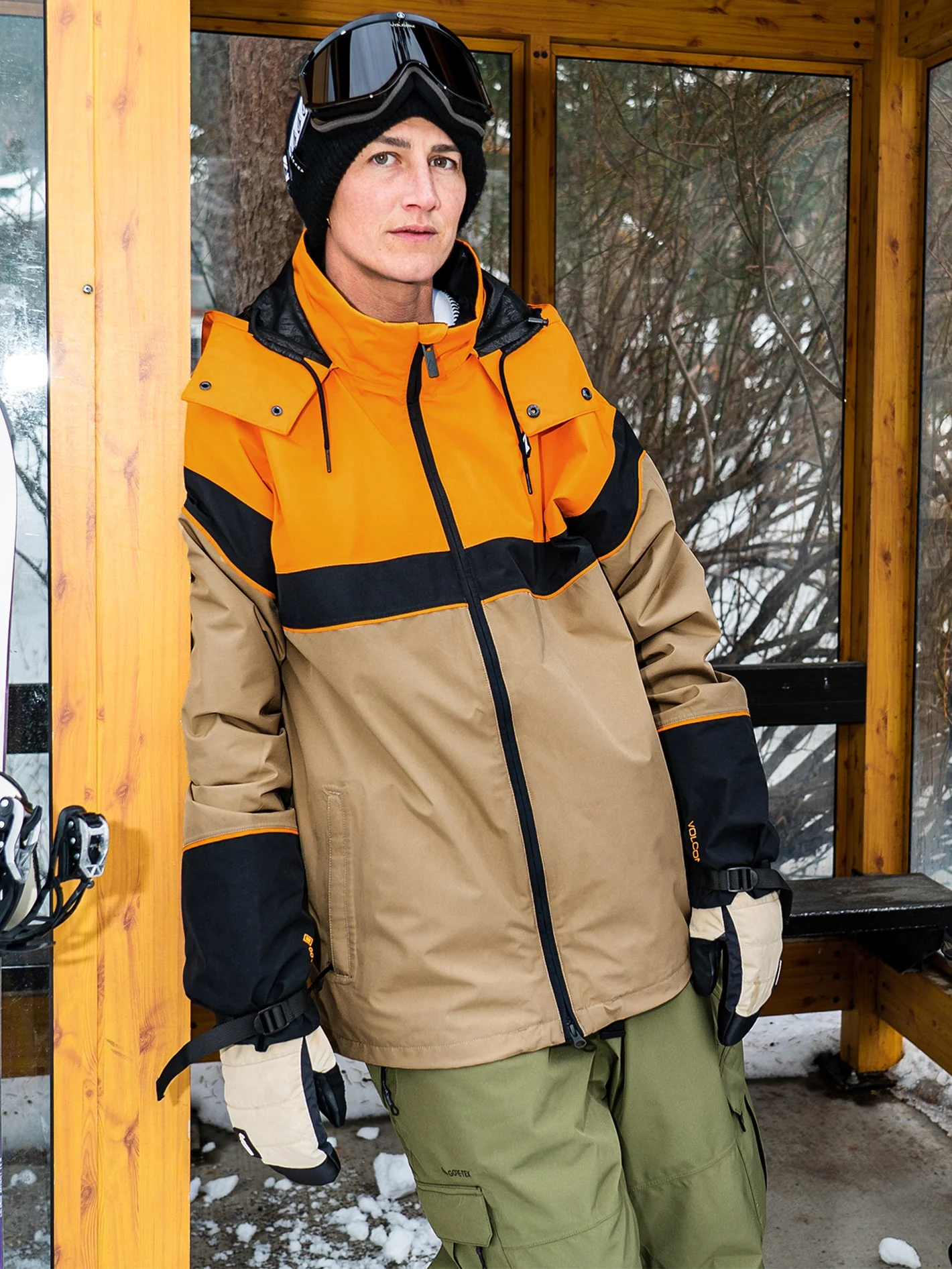 Veste Gore-Tex Melancon - GOLD - Image 8