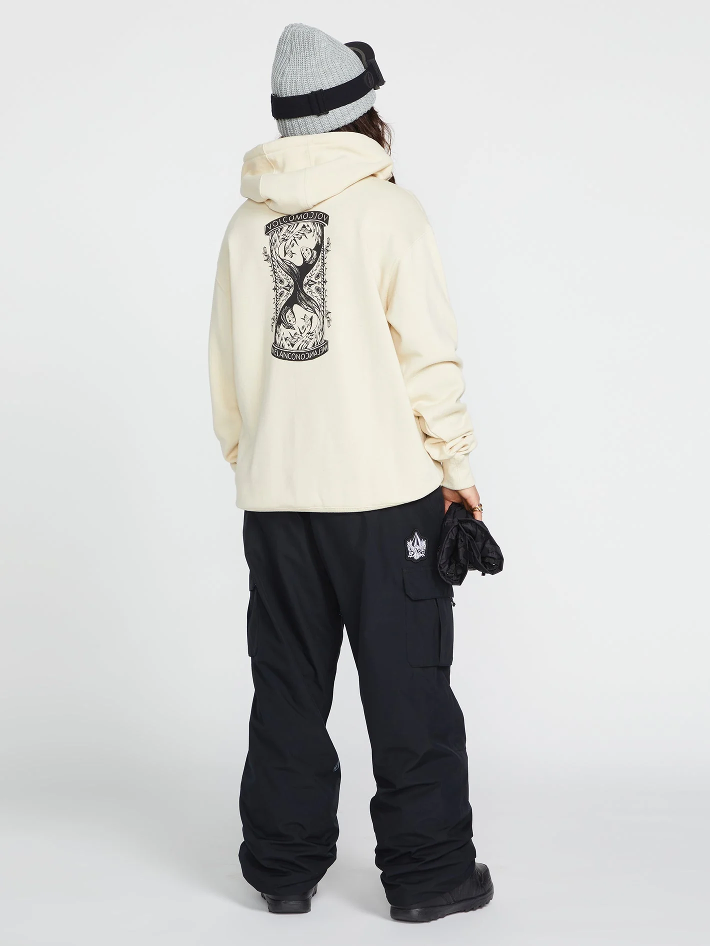 Sweat à capuche Melancon - Off White (Unisexe) - Image 2