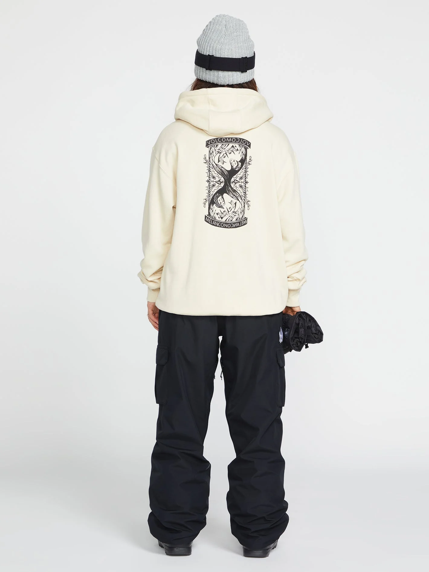 Sweat à capuche Melancon - Off White (Unisexe) - Image 3