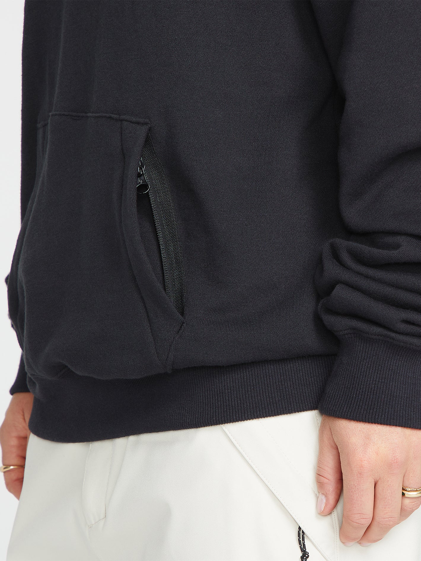 Sweat à capuche Melancon - Black (Unisexe) - Image 4