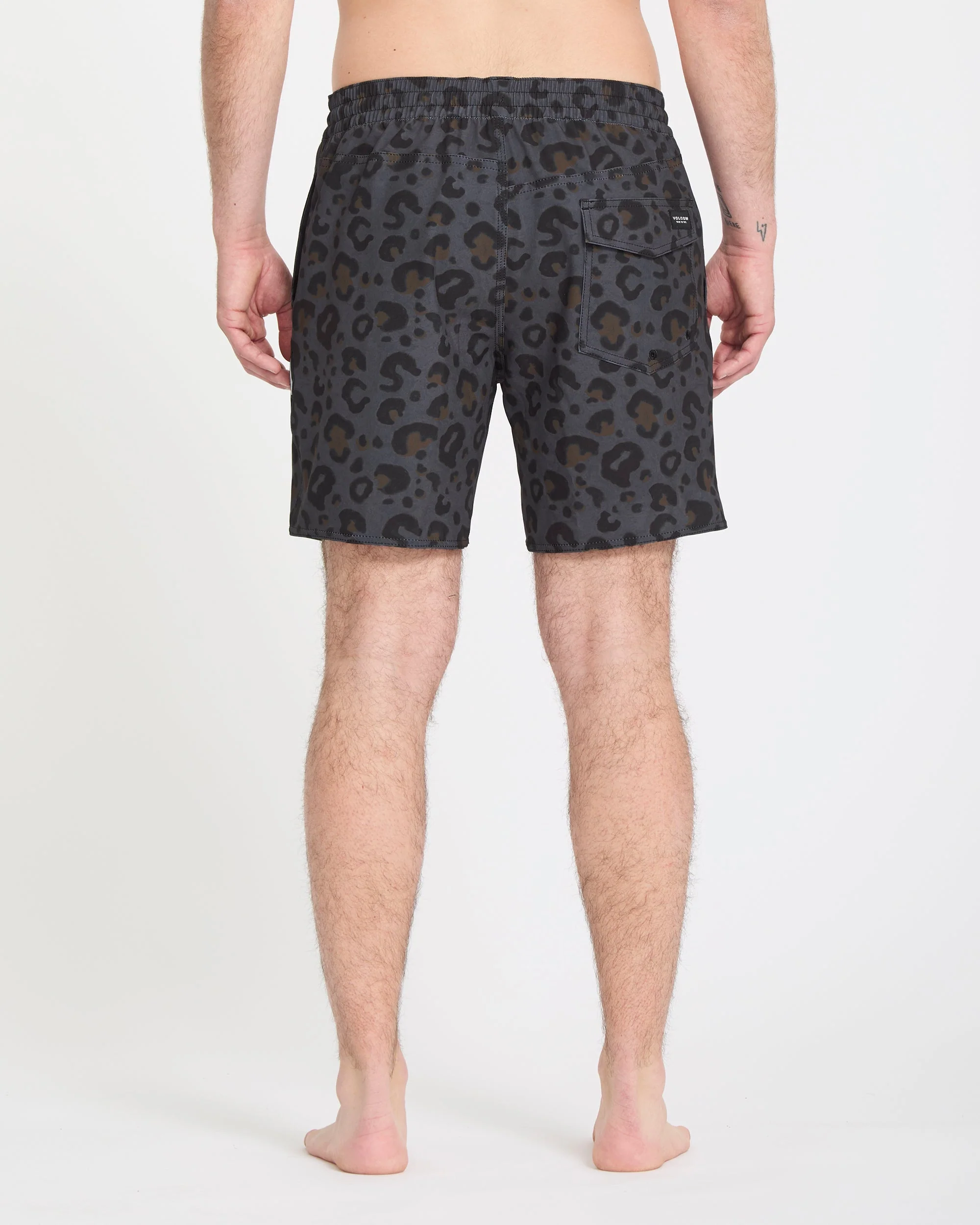 Boardshort Melange Trunk 17" - Asphalt Black - Image 2