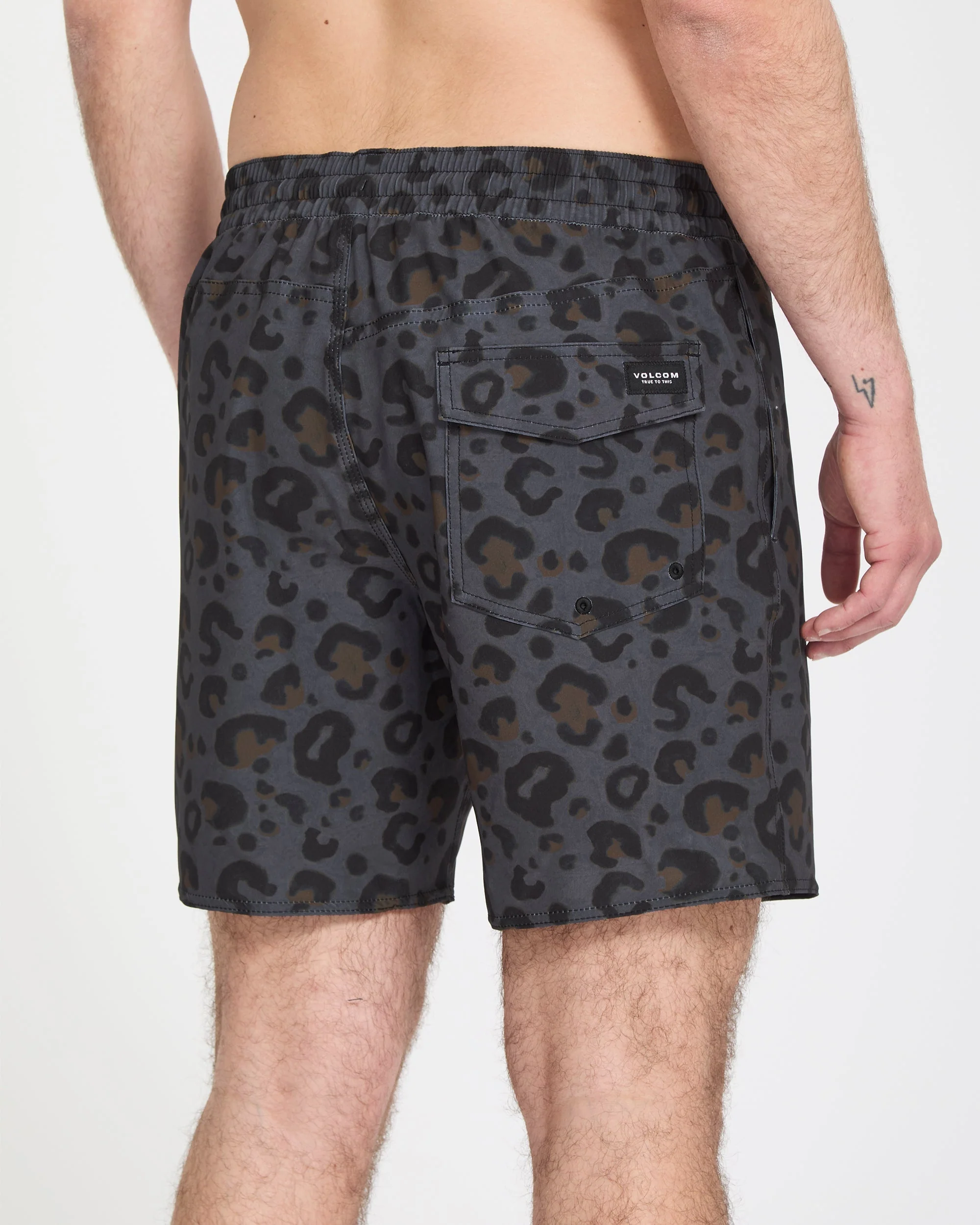 Boardshort Melange Trunk 17" - Asphalt Black - Image 5