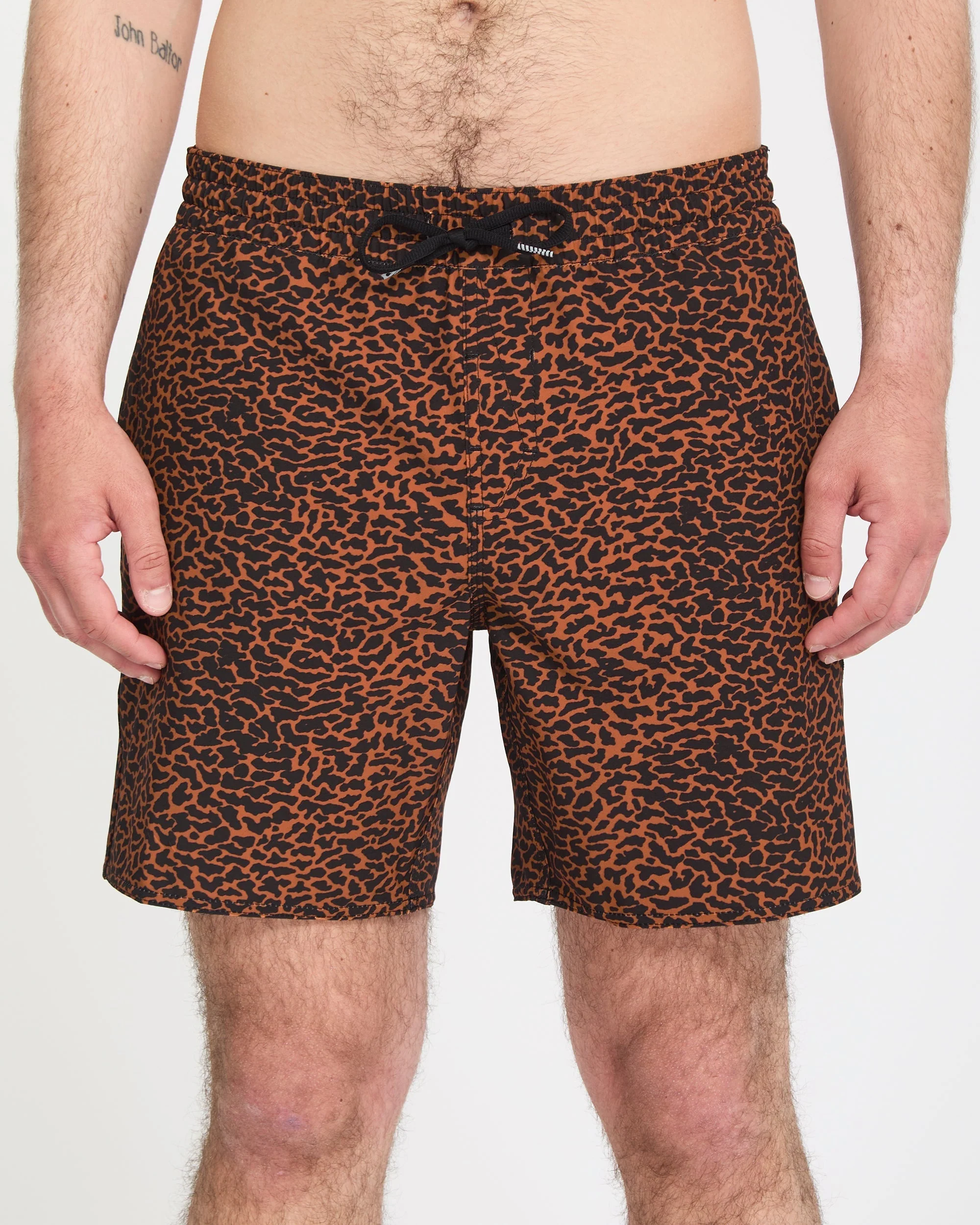 Boardshort Melange Trunk 17" - Brown Horn - Image 3
