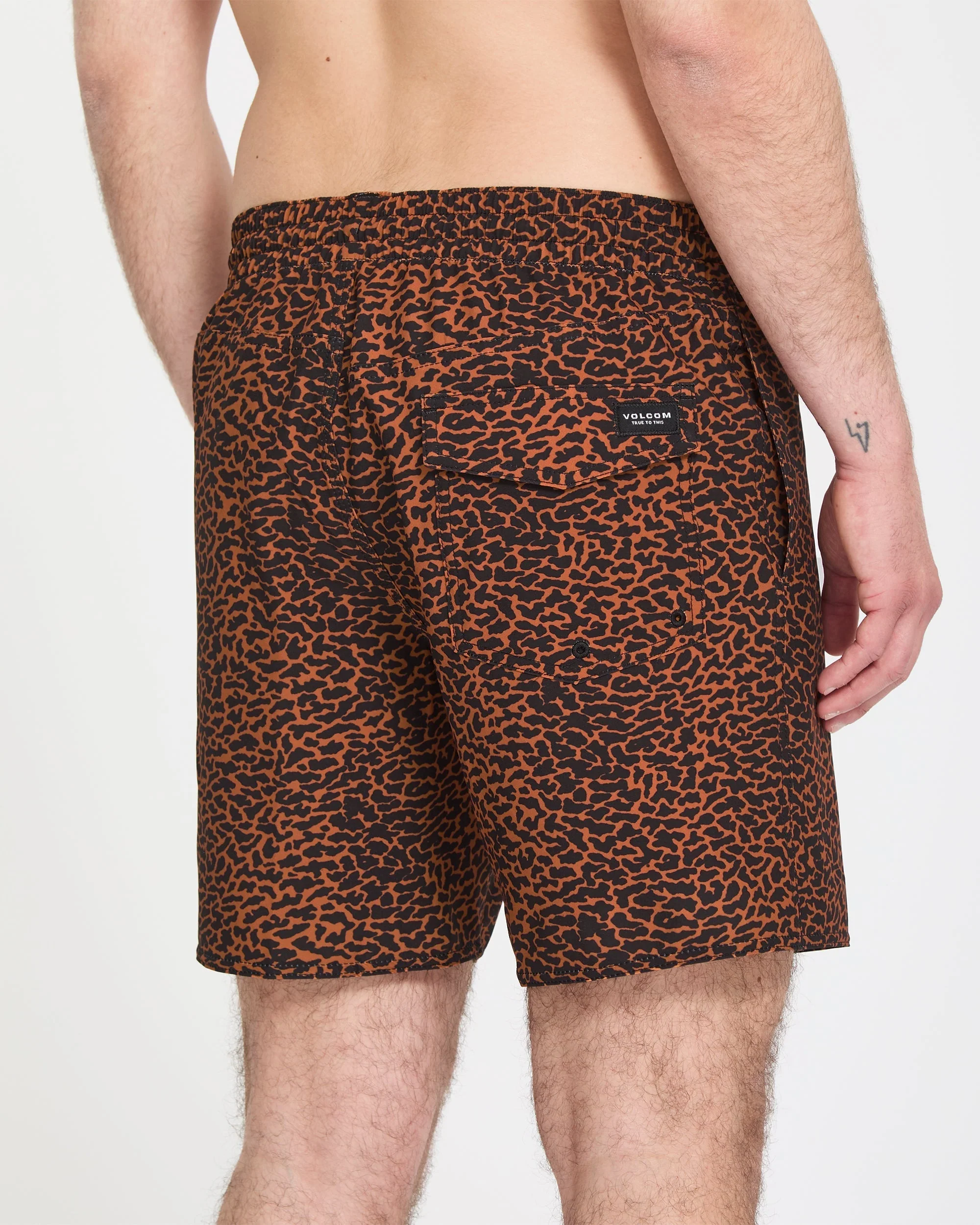 Boardshort Melange Trunk 17" - Brown Horn - Image 5