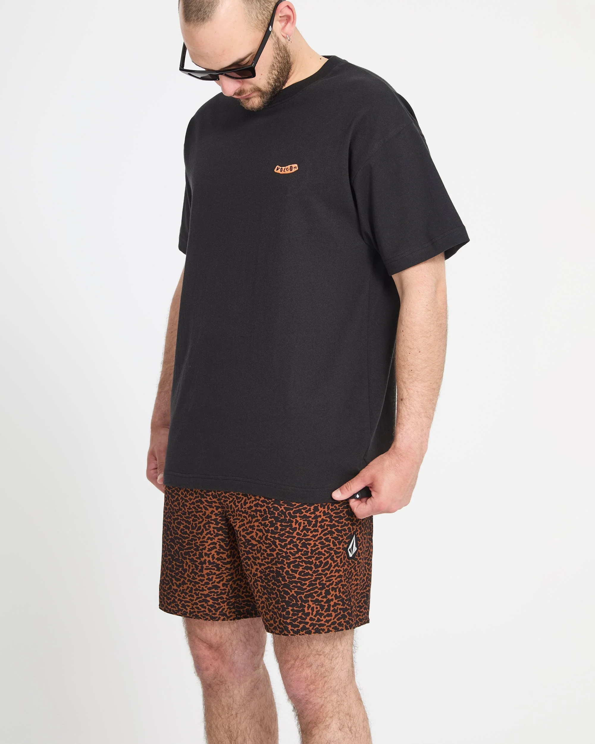 Boardshort Melange Trunk 17" - Brown Horn - Image 8