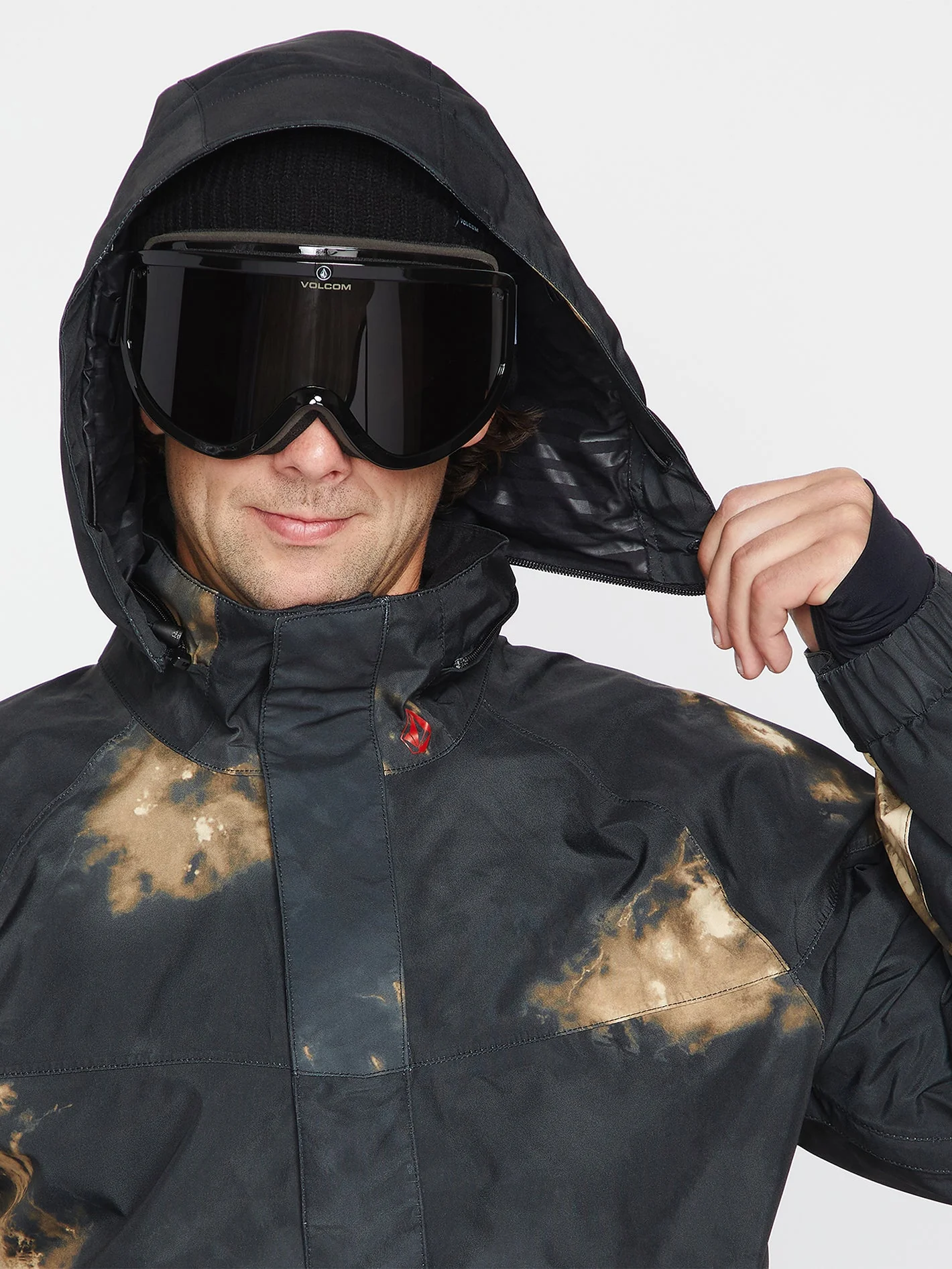 Veste de snow Melo Gore-Tex Pullover - Bleach Black - Image 13