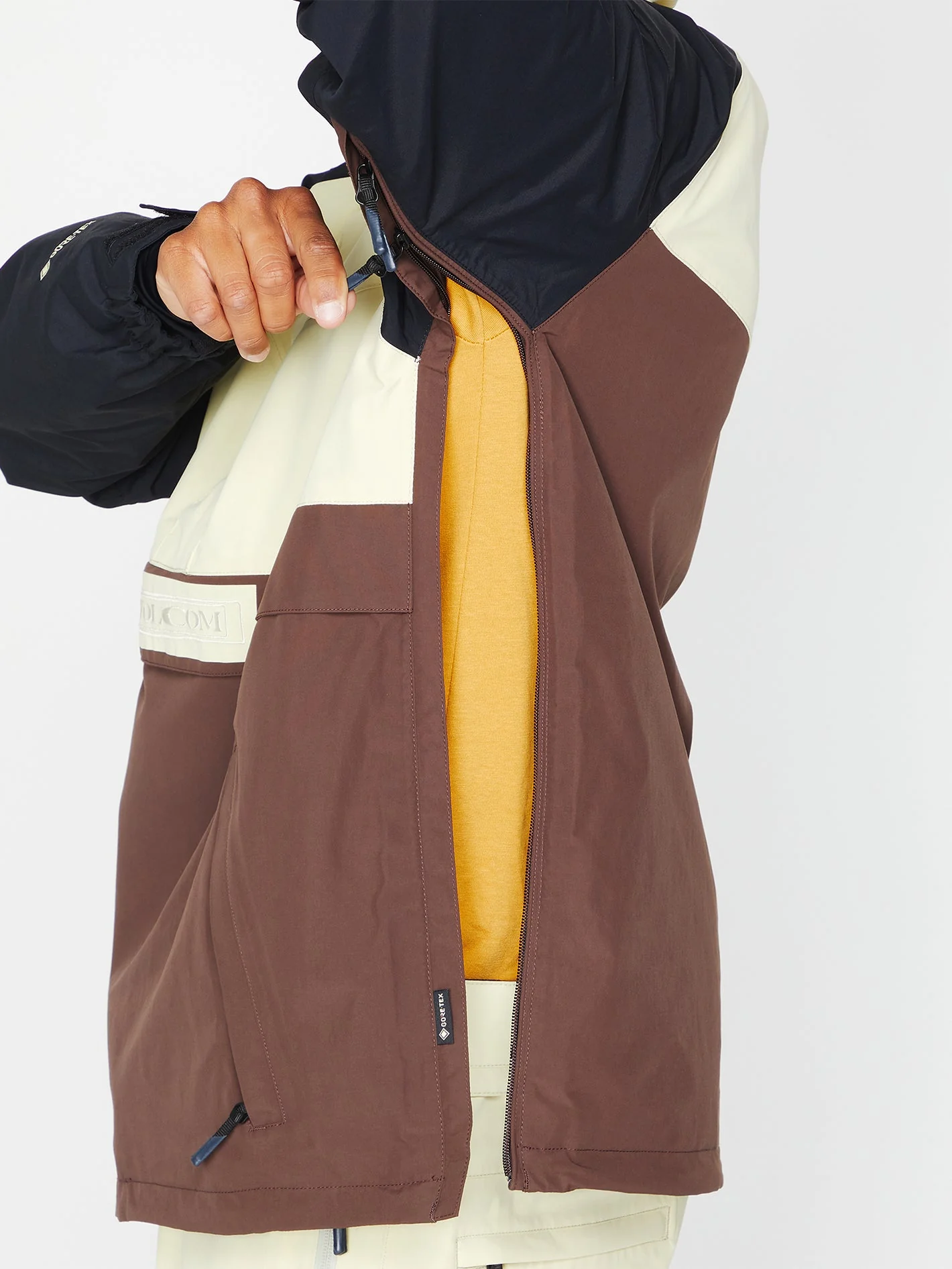 Veste de snow Melo Gore-Tex Pullover - Khaki - Image 15