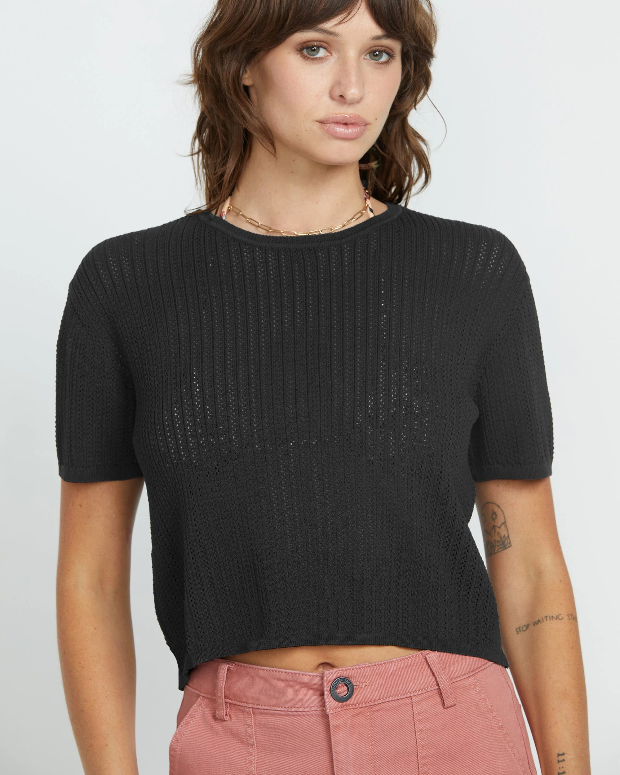 T-shirt Meshy Beach - Black - Image 3