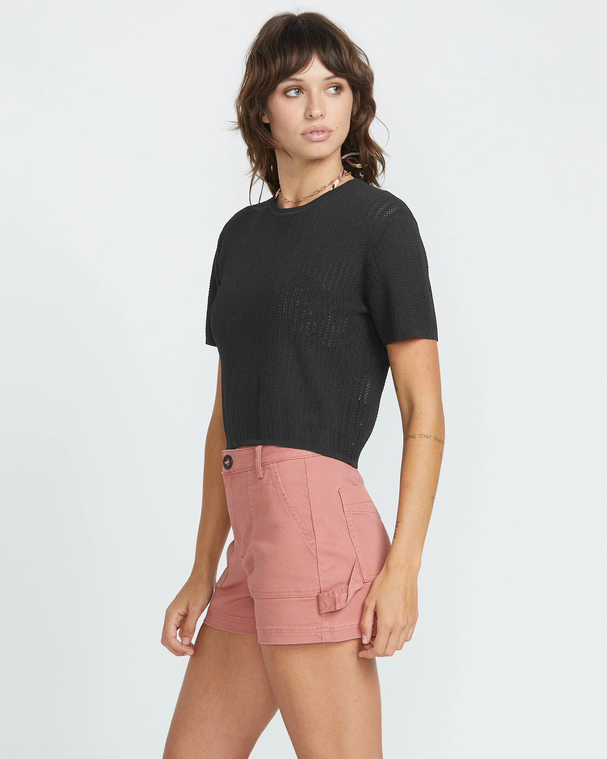 T-shirt Meshy Beach - Black - Image 5
