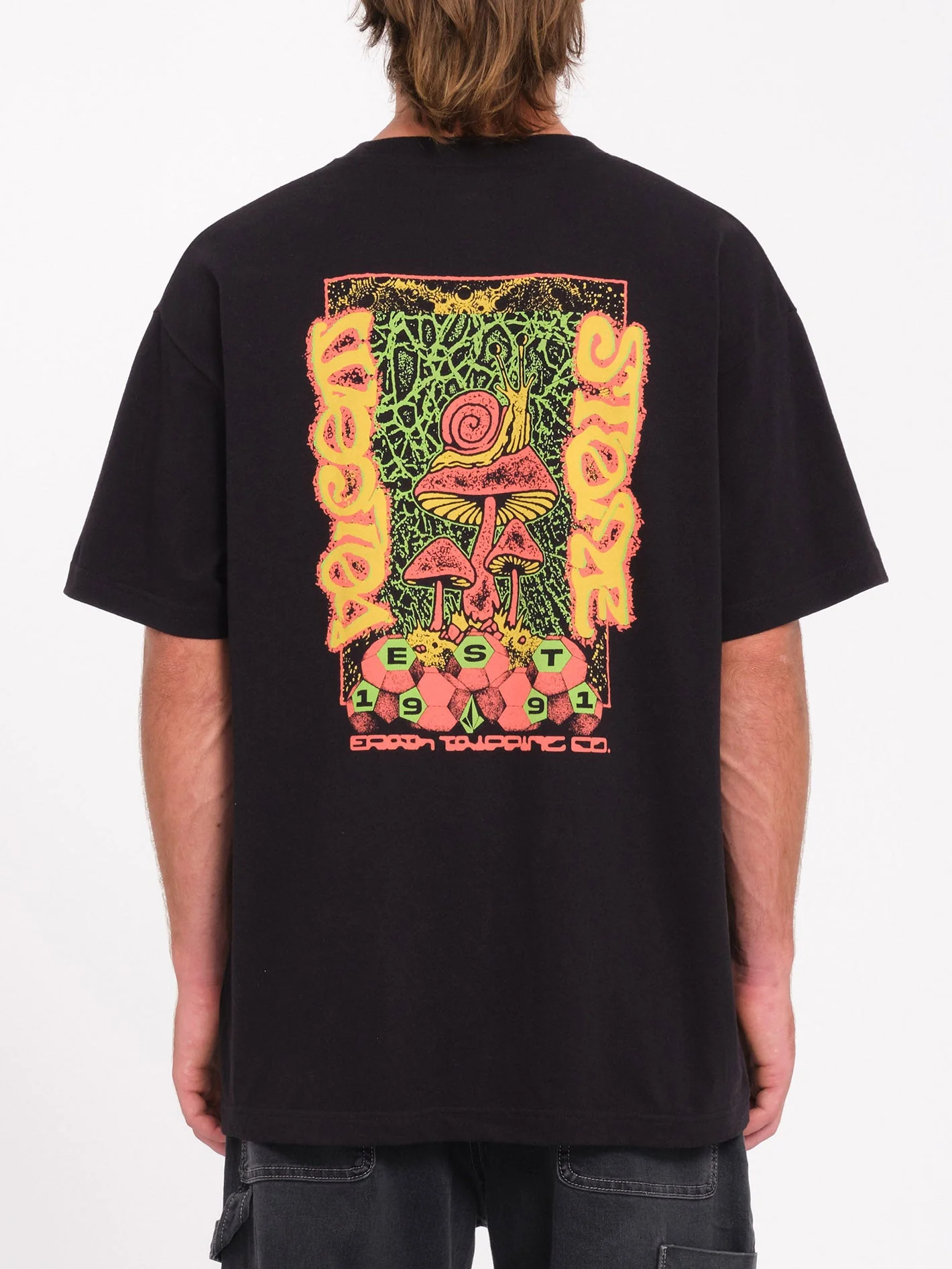 T-shirt Mindoor - BLACK